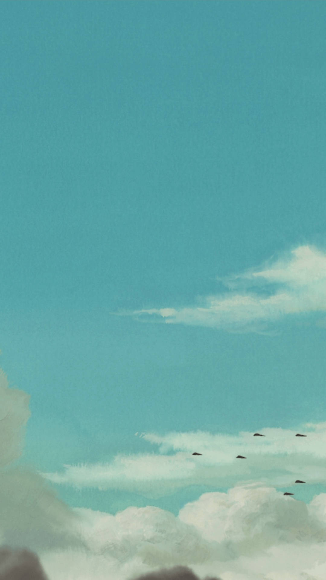 Download Enjoy the beauty of Studio Ghibli on your iPhone Wallpaper
