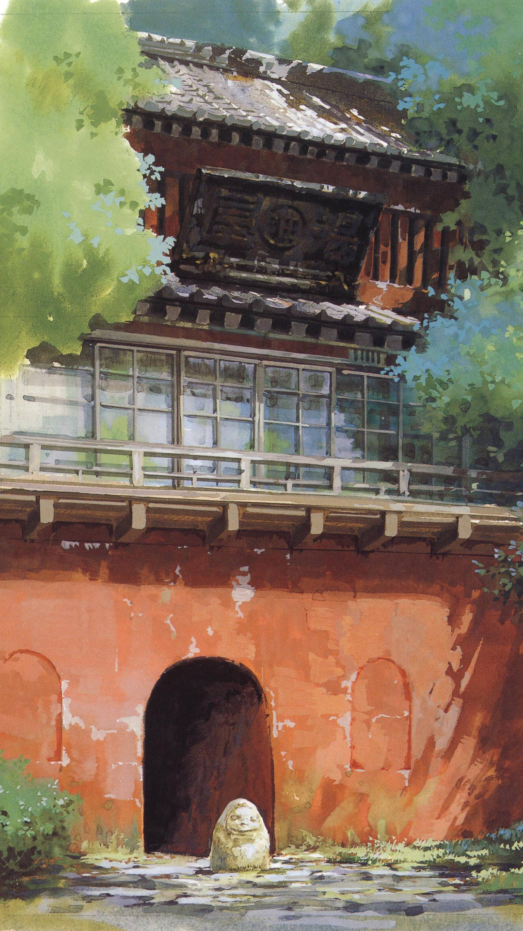 Download Unlock your inner Miyazaki with this Studio Ghibli iPhone Wallpaper