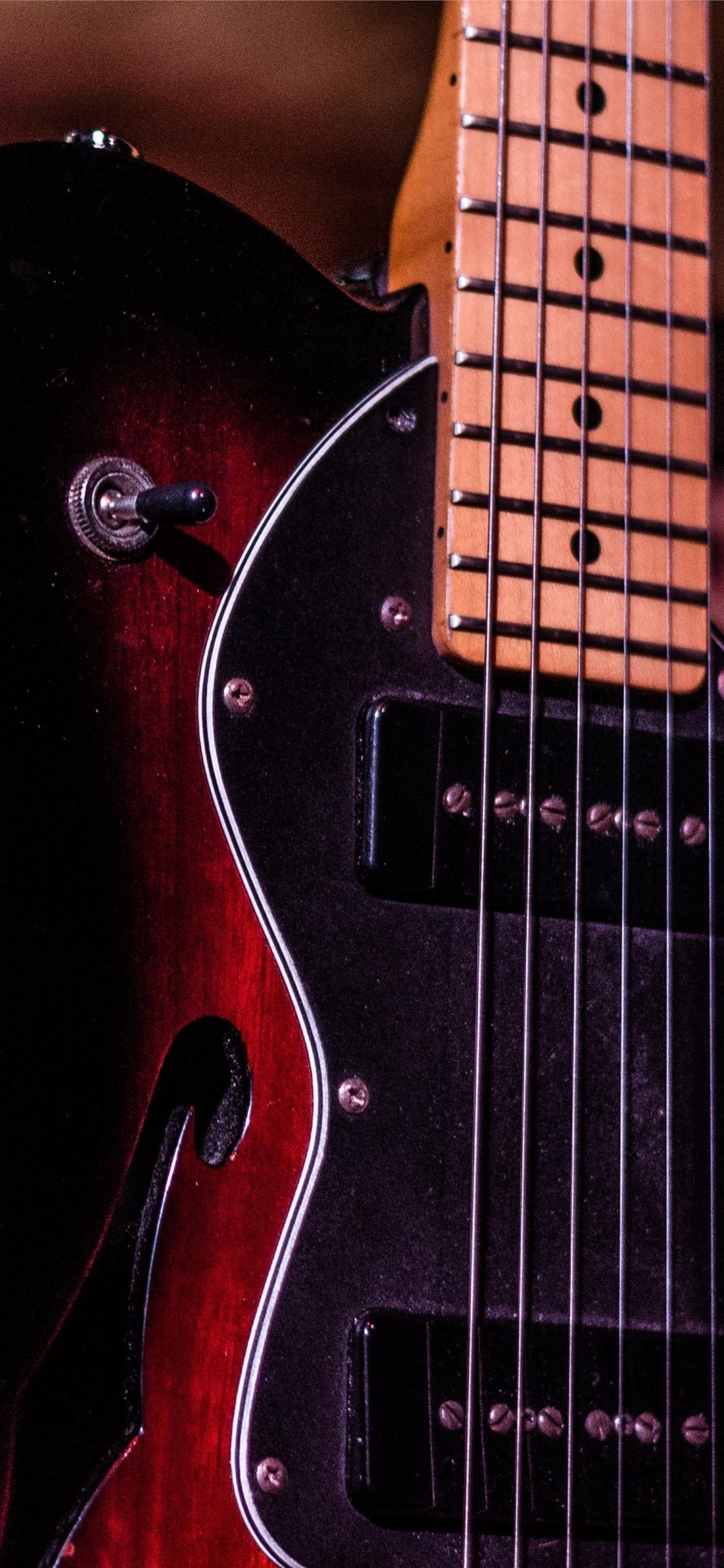 electric guitars iPhone Wallpaper Free Download