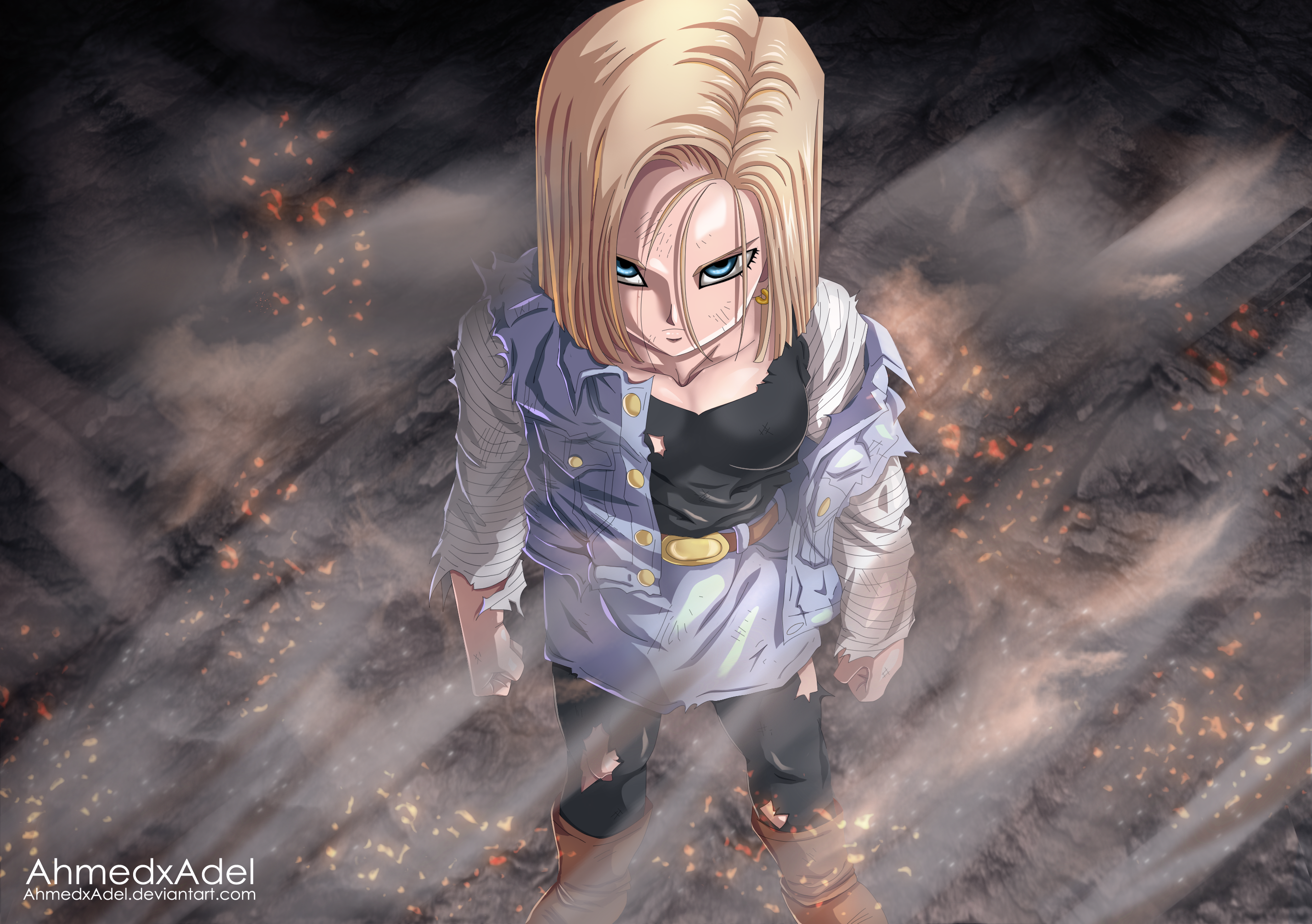 Android 18 (Dragon Ball) 1080P, 2k, 4k HD wallpaper, background free download