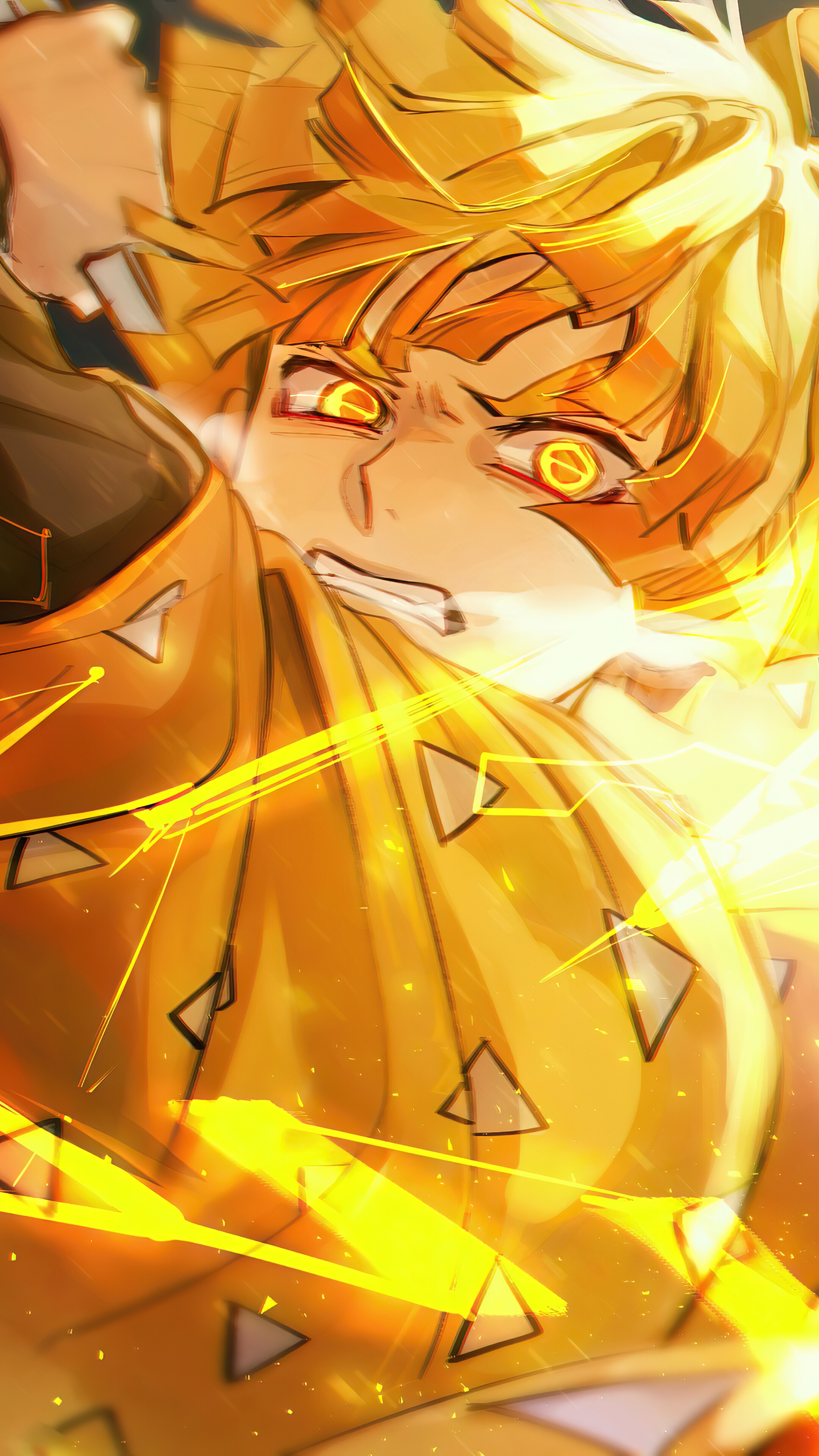 Zenitsu Agatsuma, Kimetsu no Yaiba, 4k Gallery HD Wallpaper