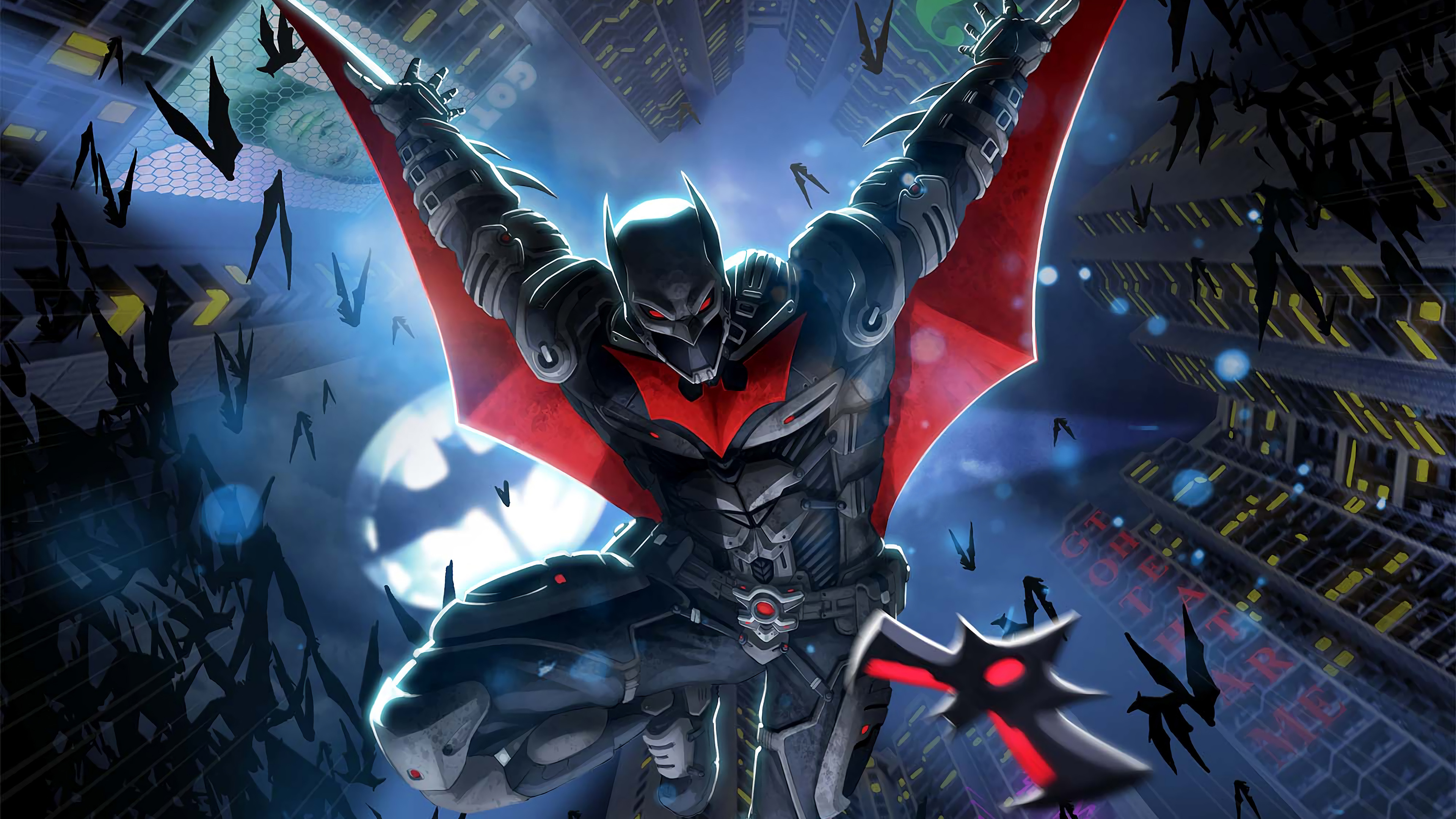 Batman Beyond 4K Wallpaper