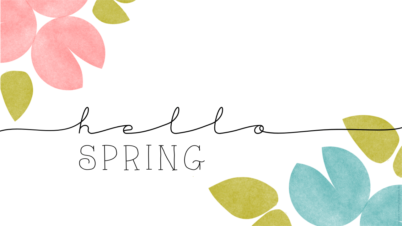 Hello Spring Wallpaper