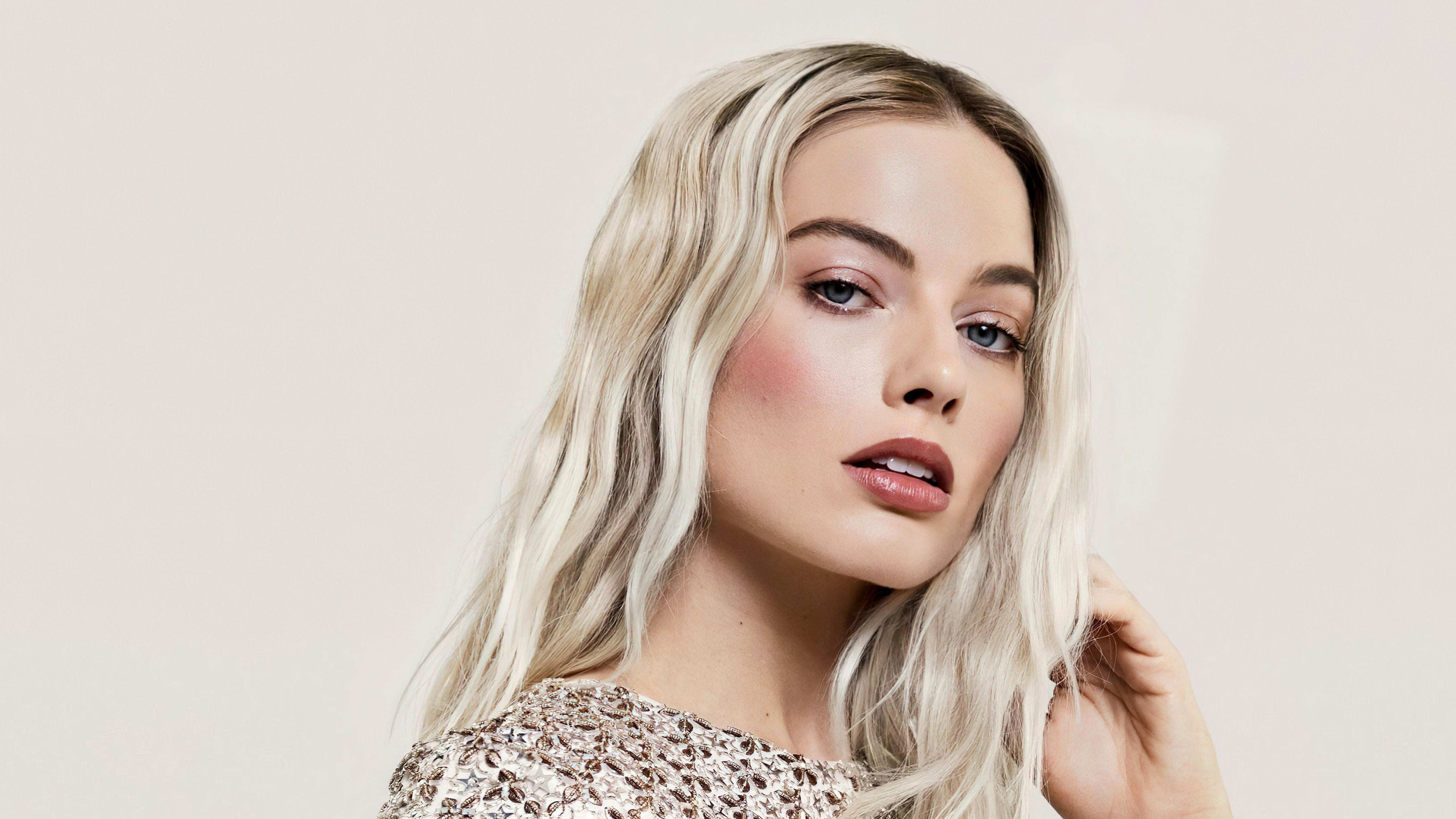 Margot Robbie Wallpaper 4K, Australian actress, People