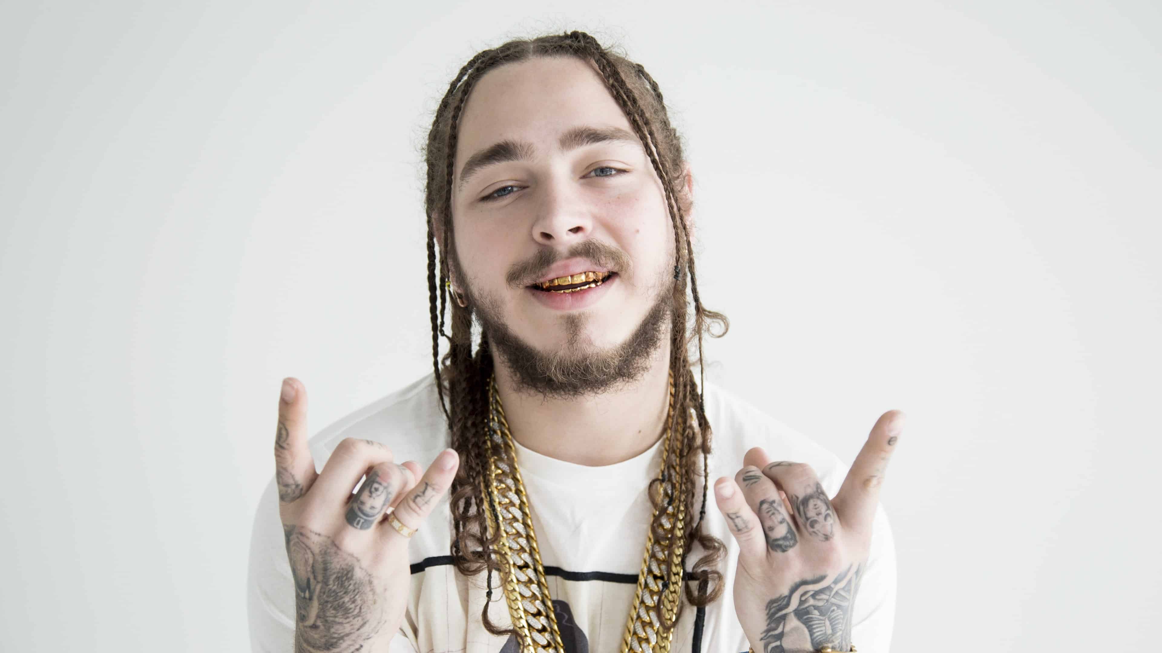 Post Malone UHD 4K Wallpaper