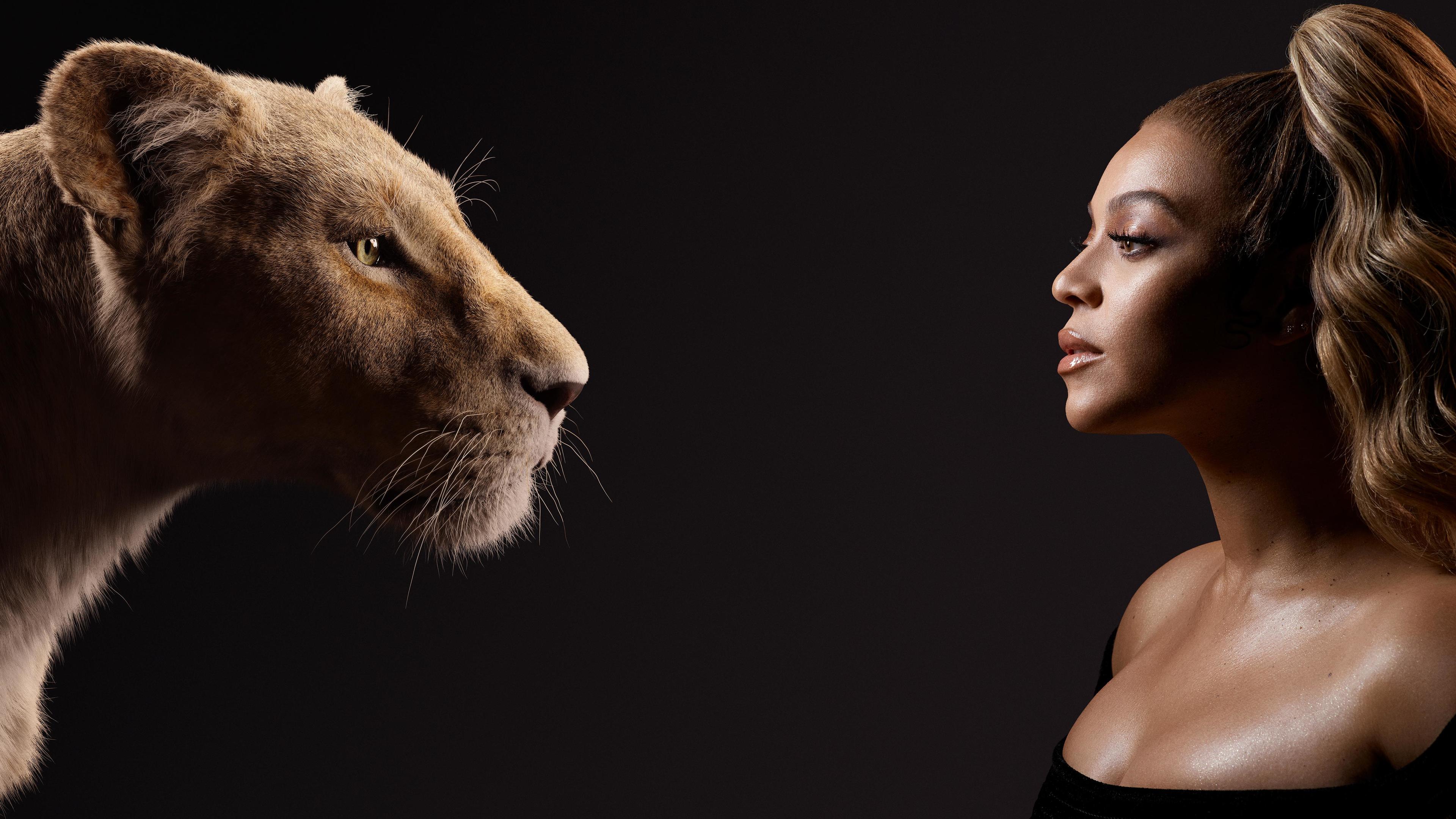 Wallpaper 4k Beyonce As Nala The Lion King 2019 Wallpaper