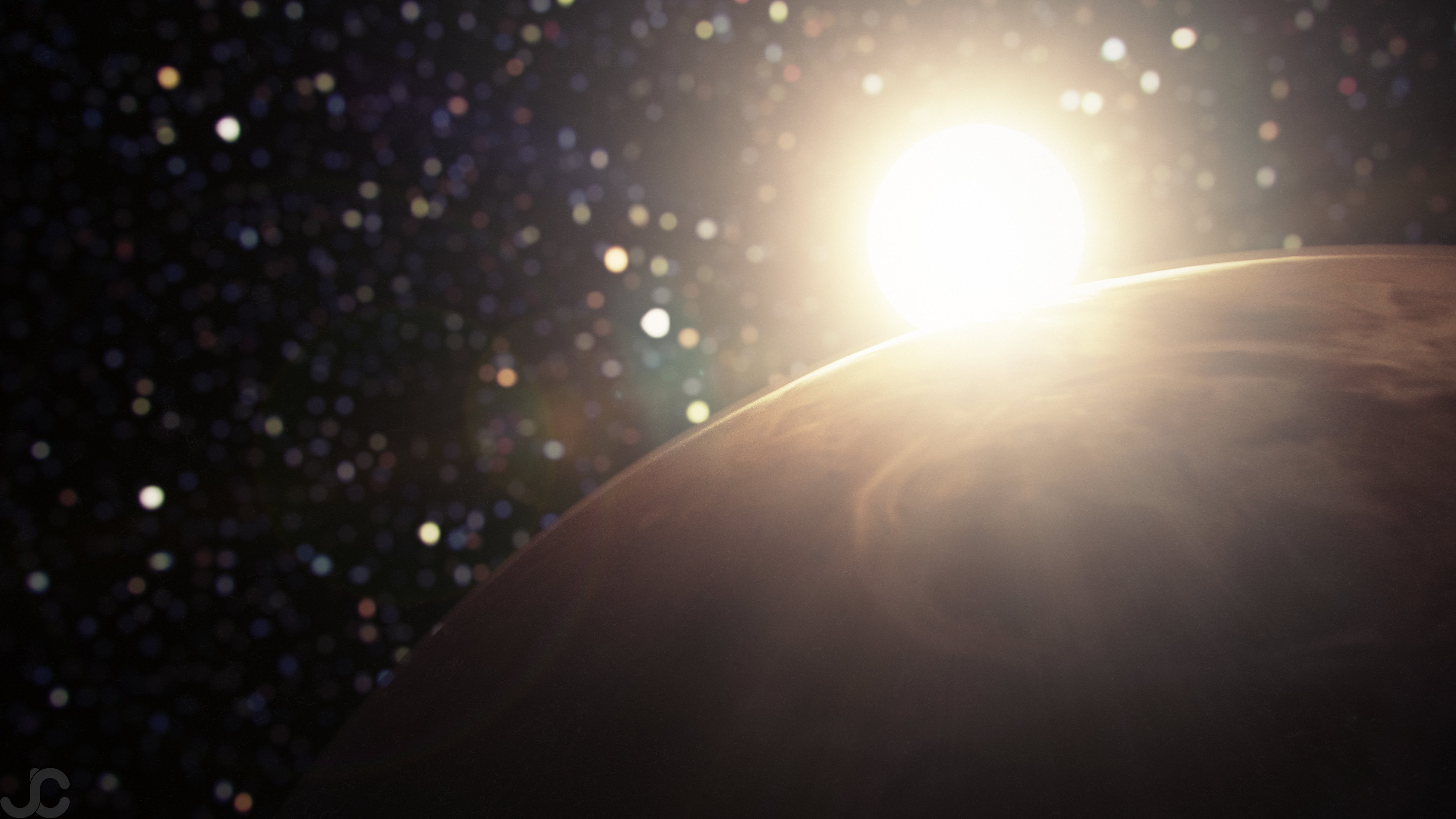 Venus 4K wallpaper for your desktop or mobile screen free and easy to download