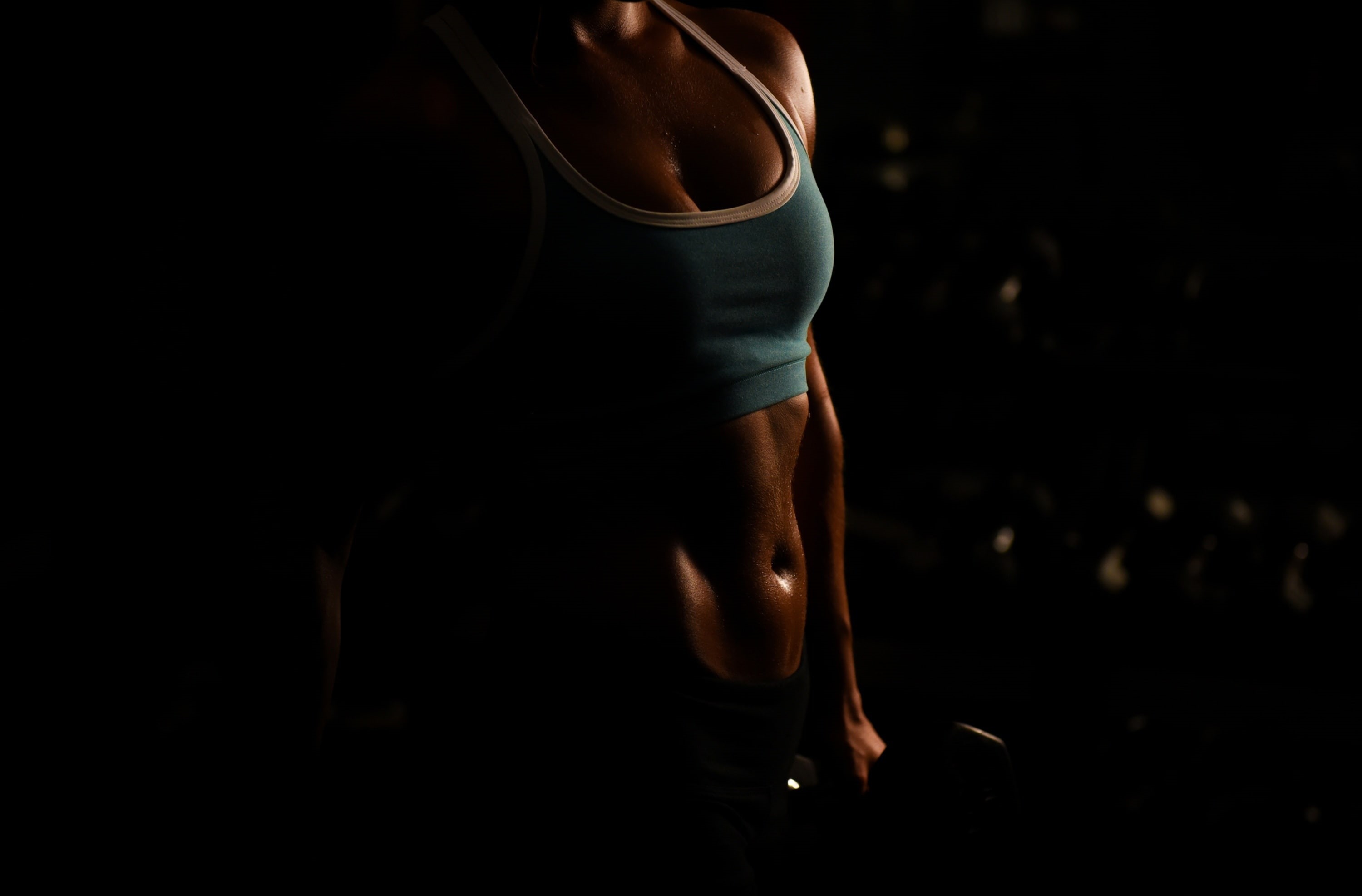 Wallpaper / person, women, Sport, real people, Female, athletic, vitality, clothing, Muscles, weights, athlete, midsection, Woman, workout, sports clothing, healthy free download