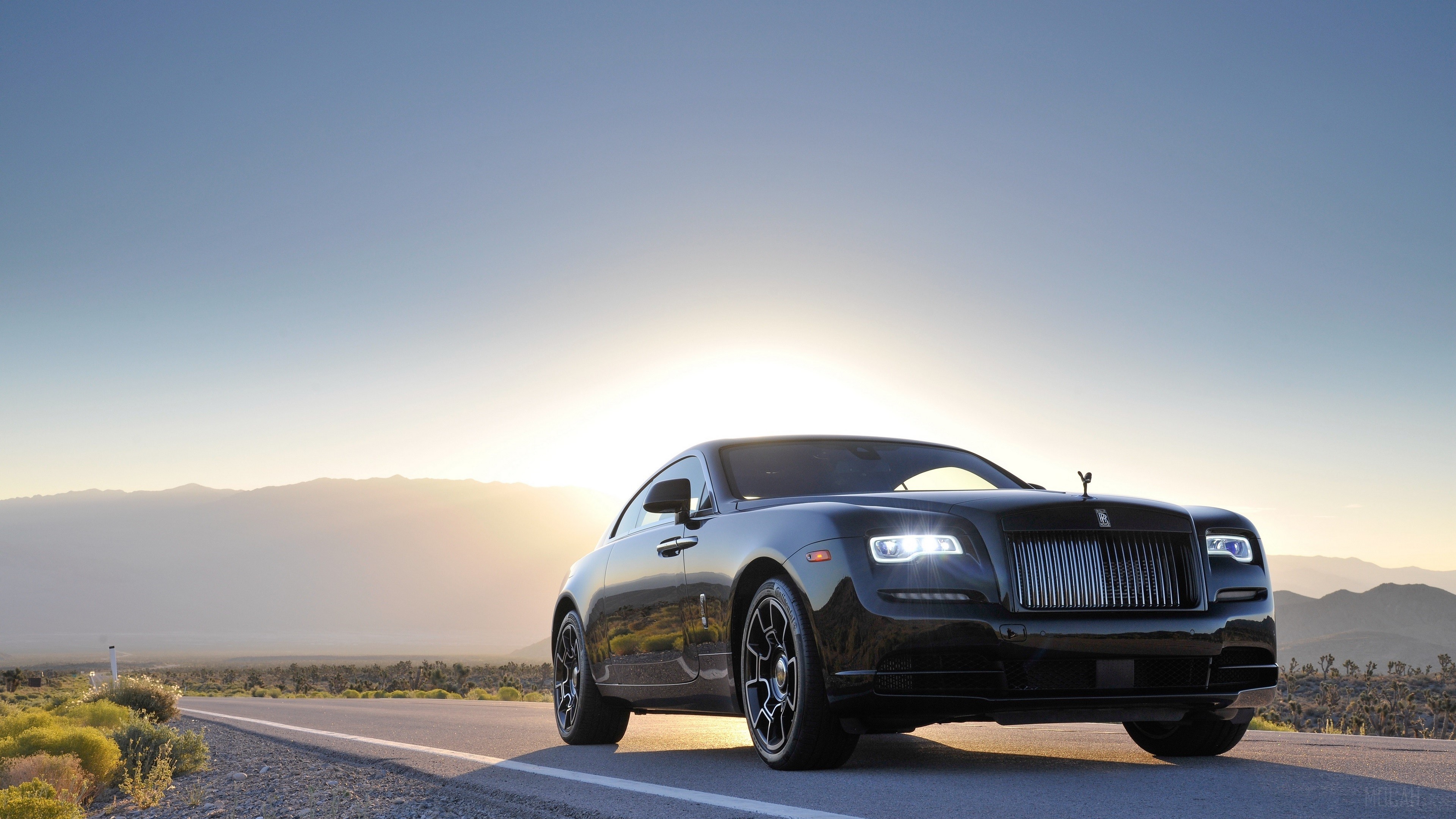 Black Car, Car, Luxury Car, Rolls Royce, Rolls Royce Wraith, Vehicle 4k Gallery HD Wallpaper