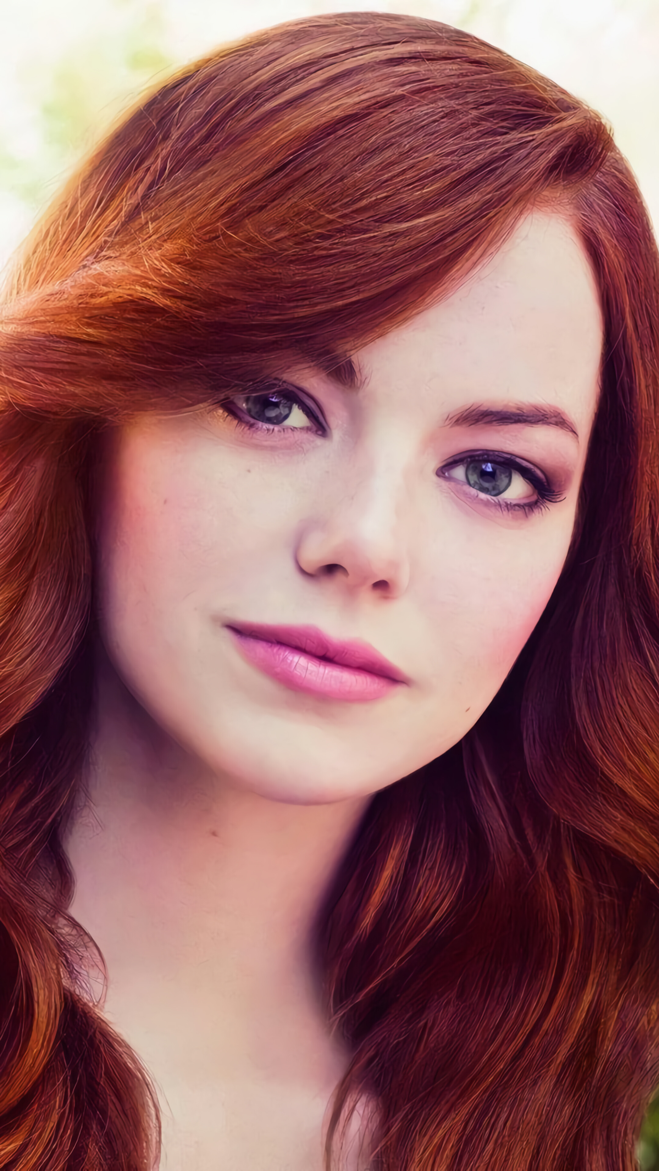 Emma Stone, Red Hair, 4k Gallery HD Wallpaper