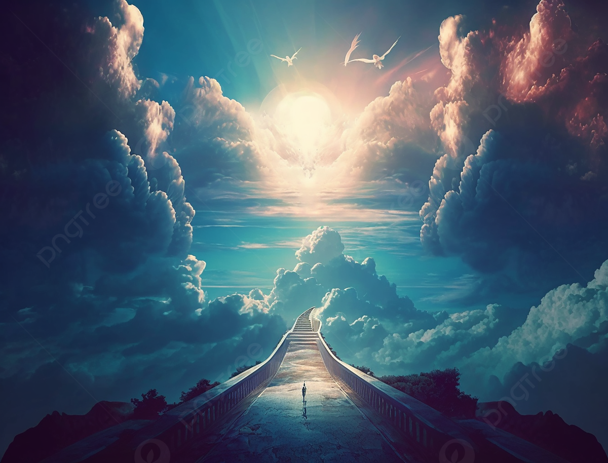 Heaven Ascension Jesus Background, Lineage, Jesus, Ascension Background Image And Wallpaper for Free Download