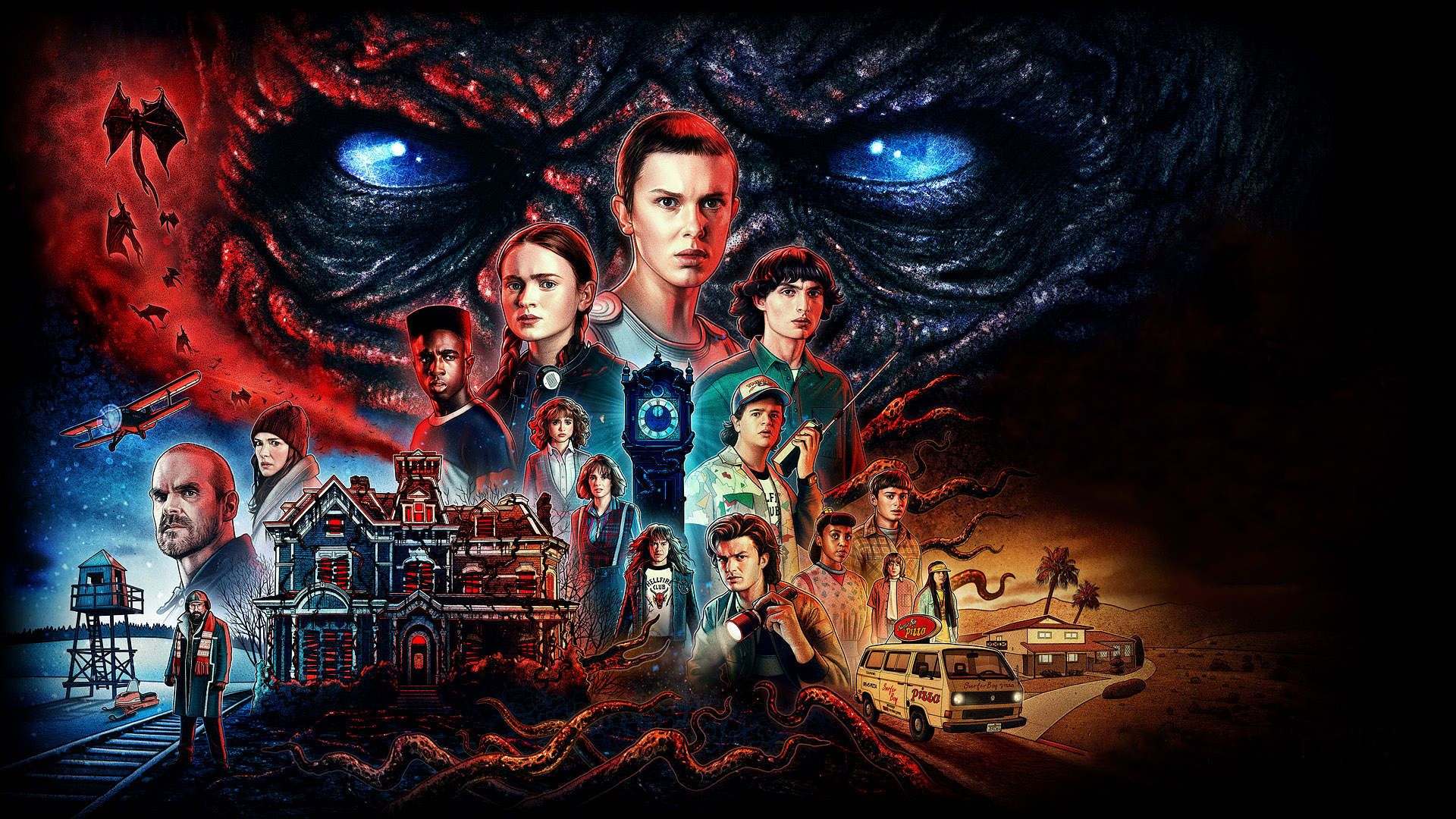 Show Stranger Things HD Wallpaper