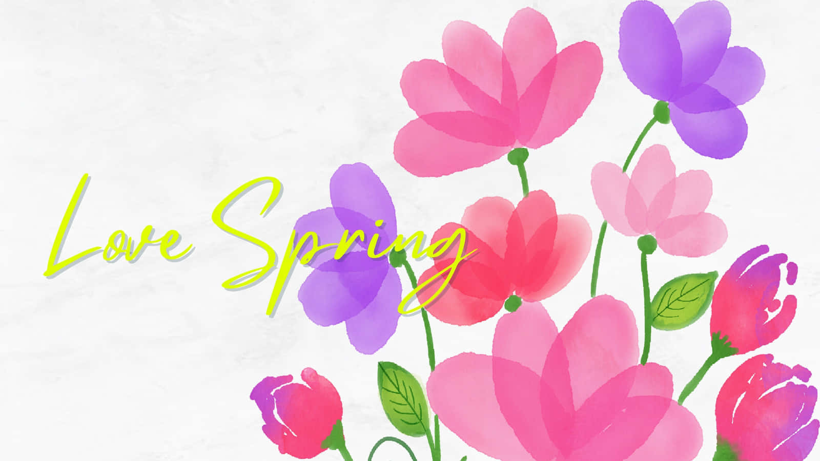 Simple Spring Wallpaper