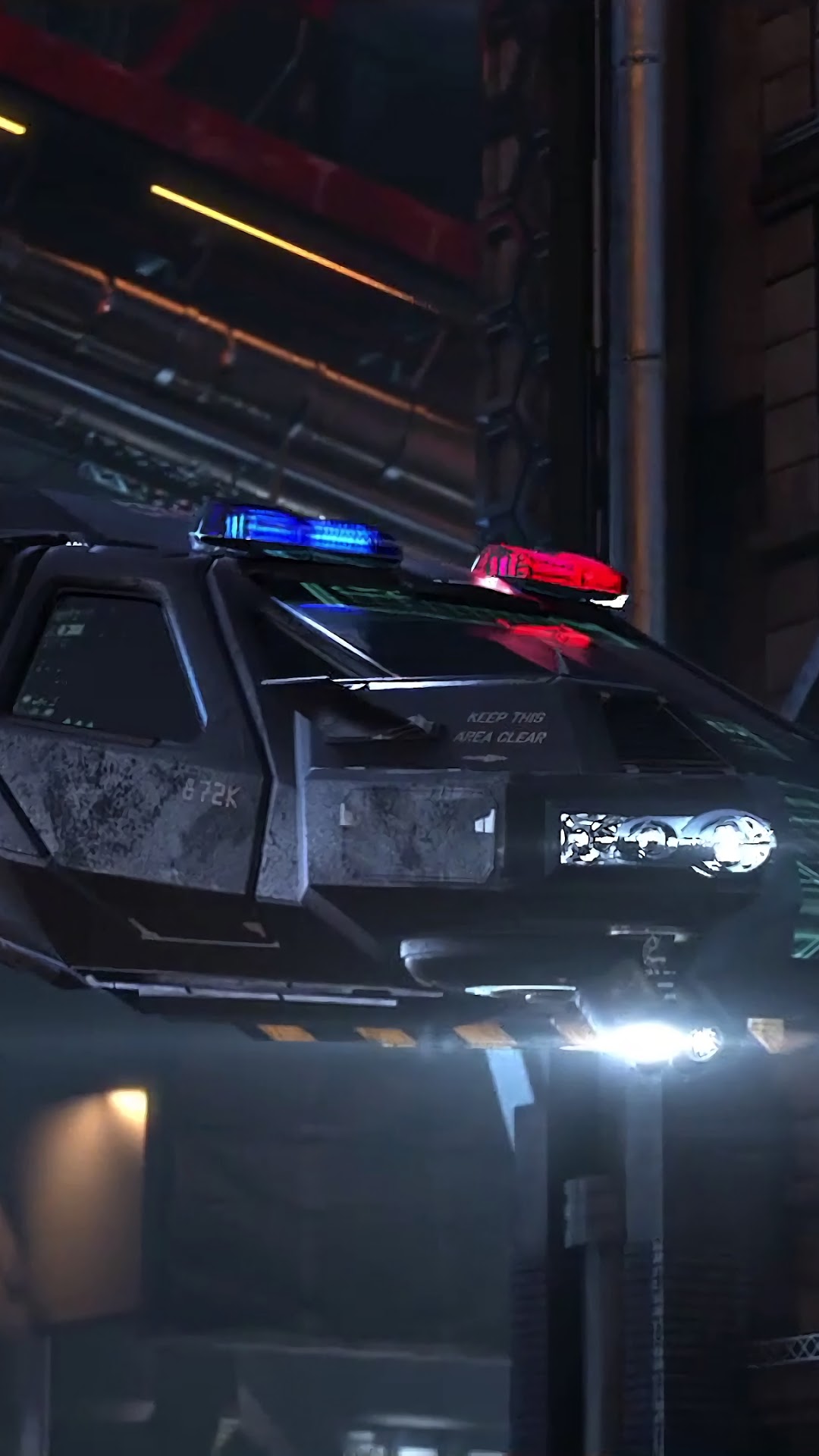 Cyberpunk 2077, Police Car HD HD Phone