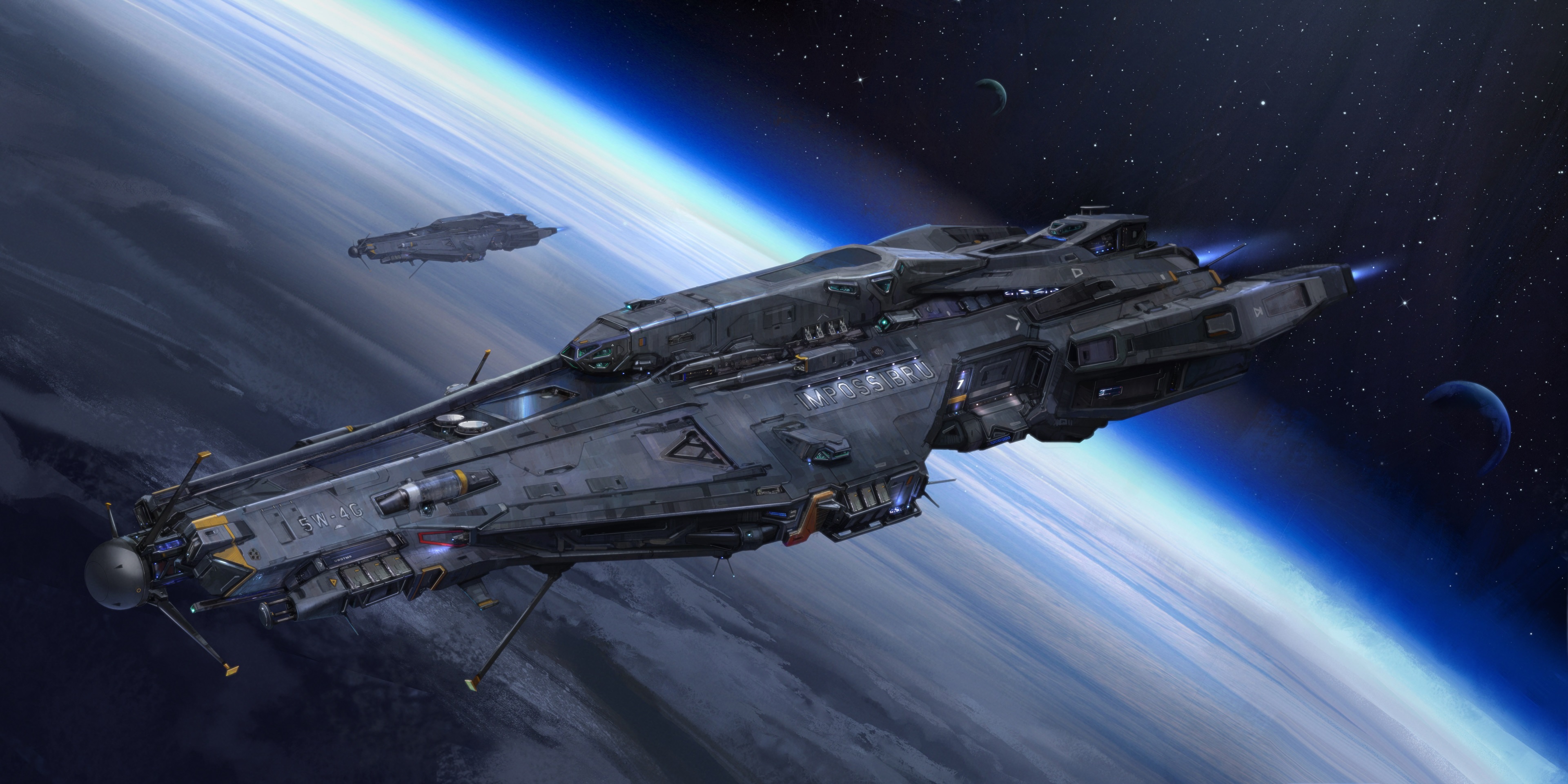 4k Spaceship Wallpapers Wallpaper Cave