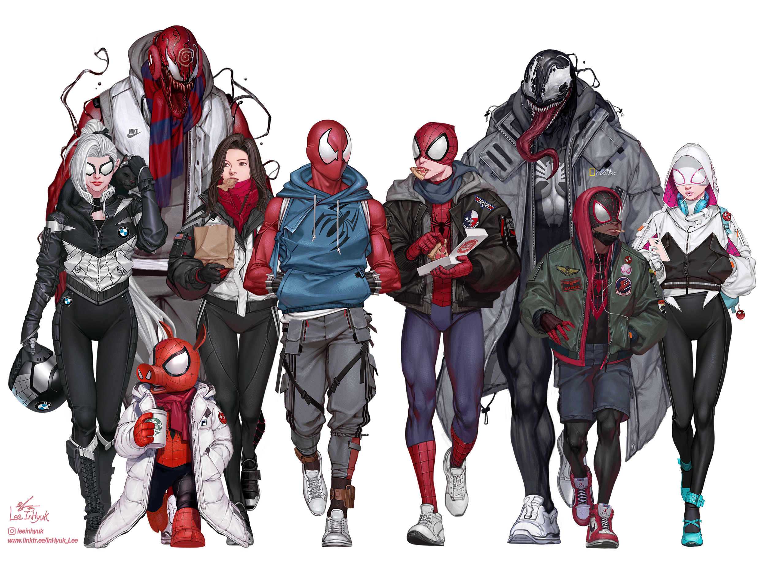 Spider Man Spider Gwen Superhero Venom