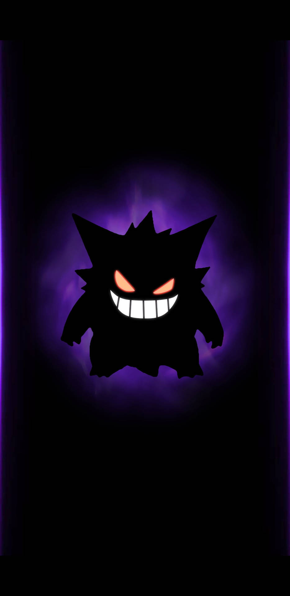 Download Pokemon Phone Creepy Gengar Wallpaper