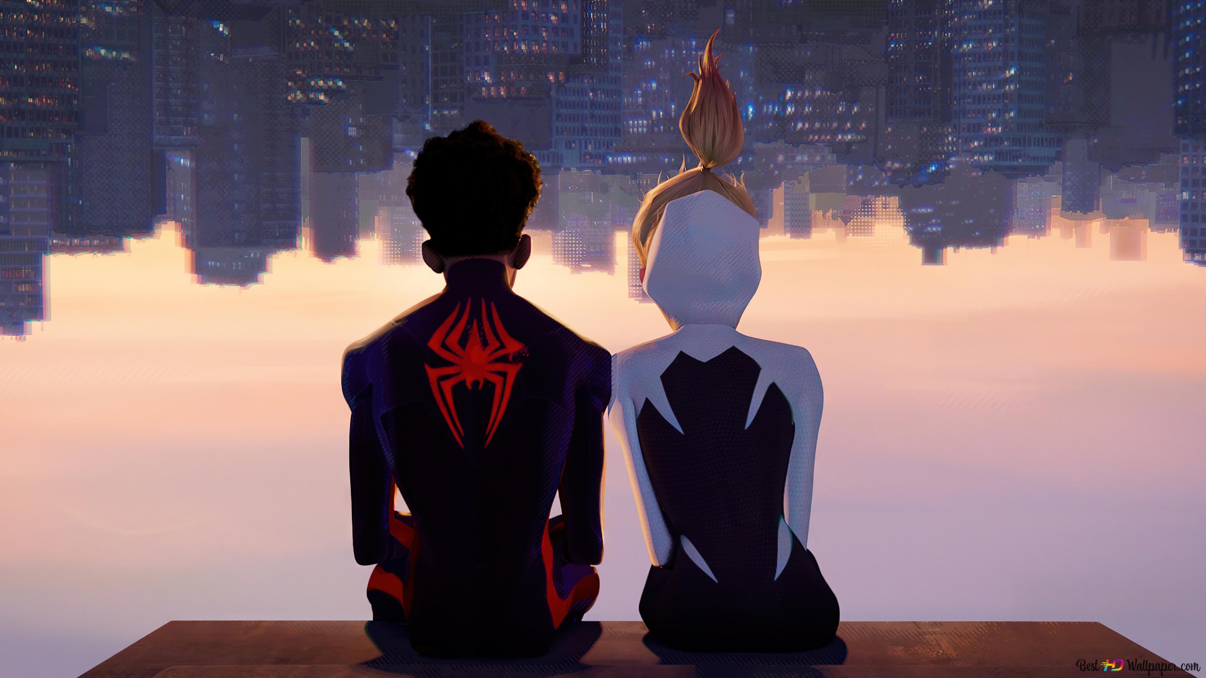 Miles Morales And Gwen Stacy Wallpapers Wallpaper Cave