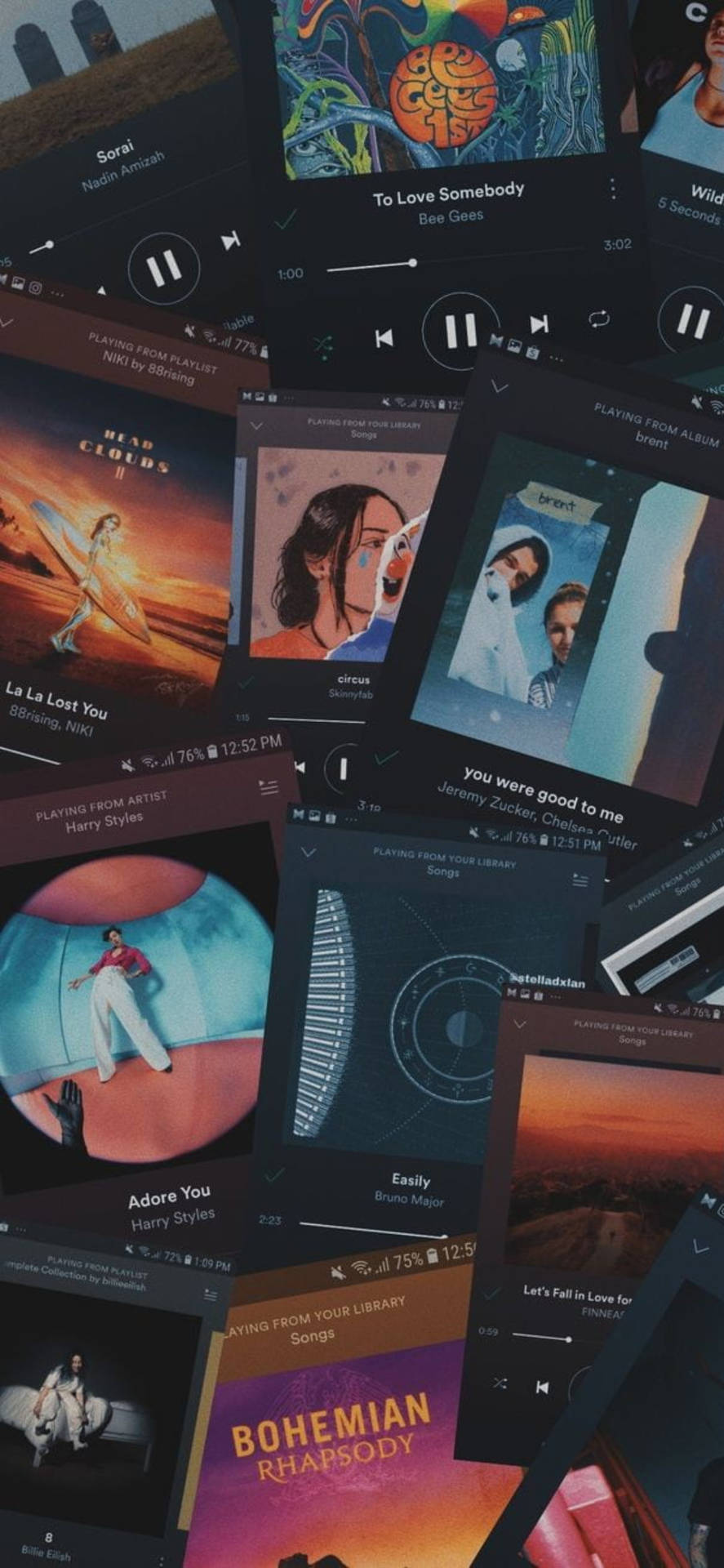 Lush Get Spotify Music Moment Illustration Lush Get Spotify Music Moment Illustration