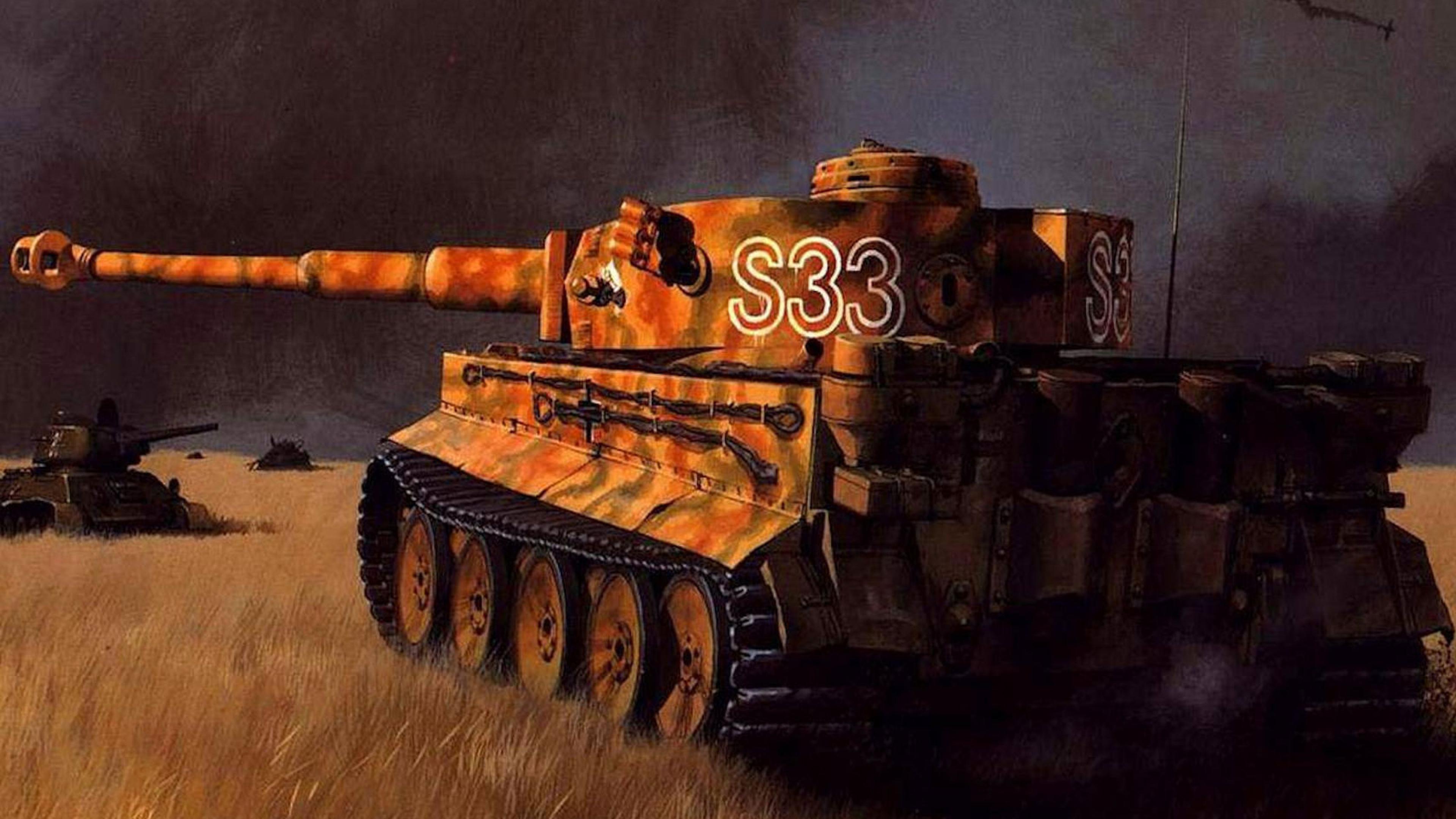 Tiger Tank Wallpaper Laptop