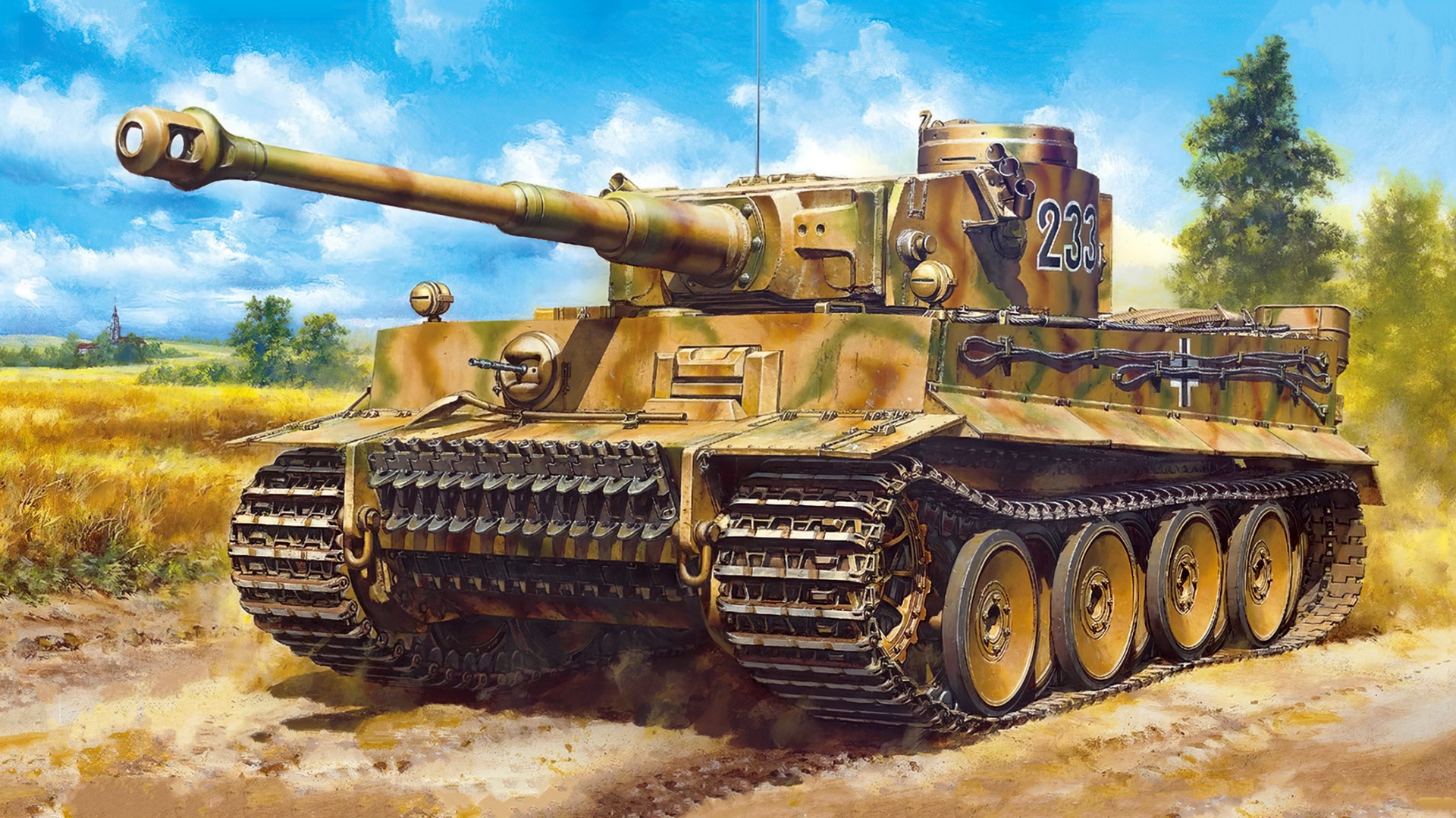 World War II Tiger 1 tank