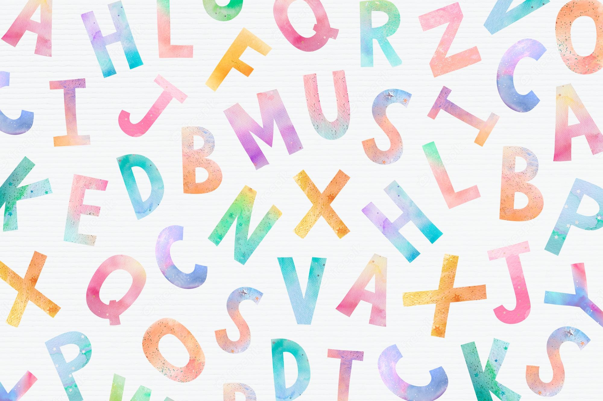 Letters Background Image