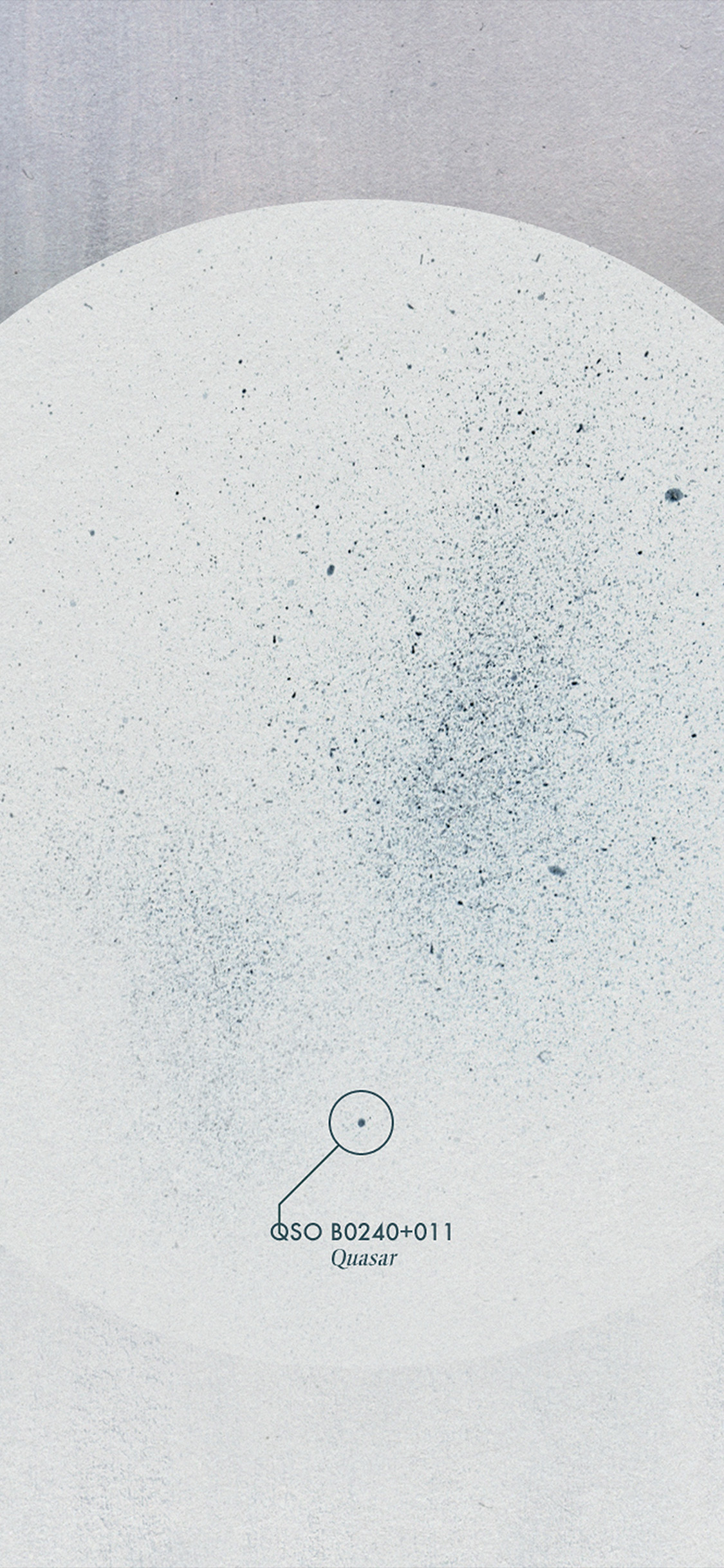 Simple Minimal Space Circle Art