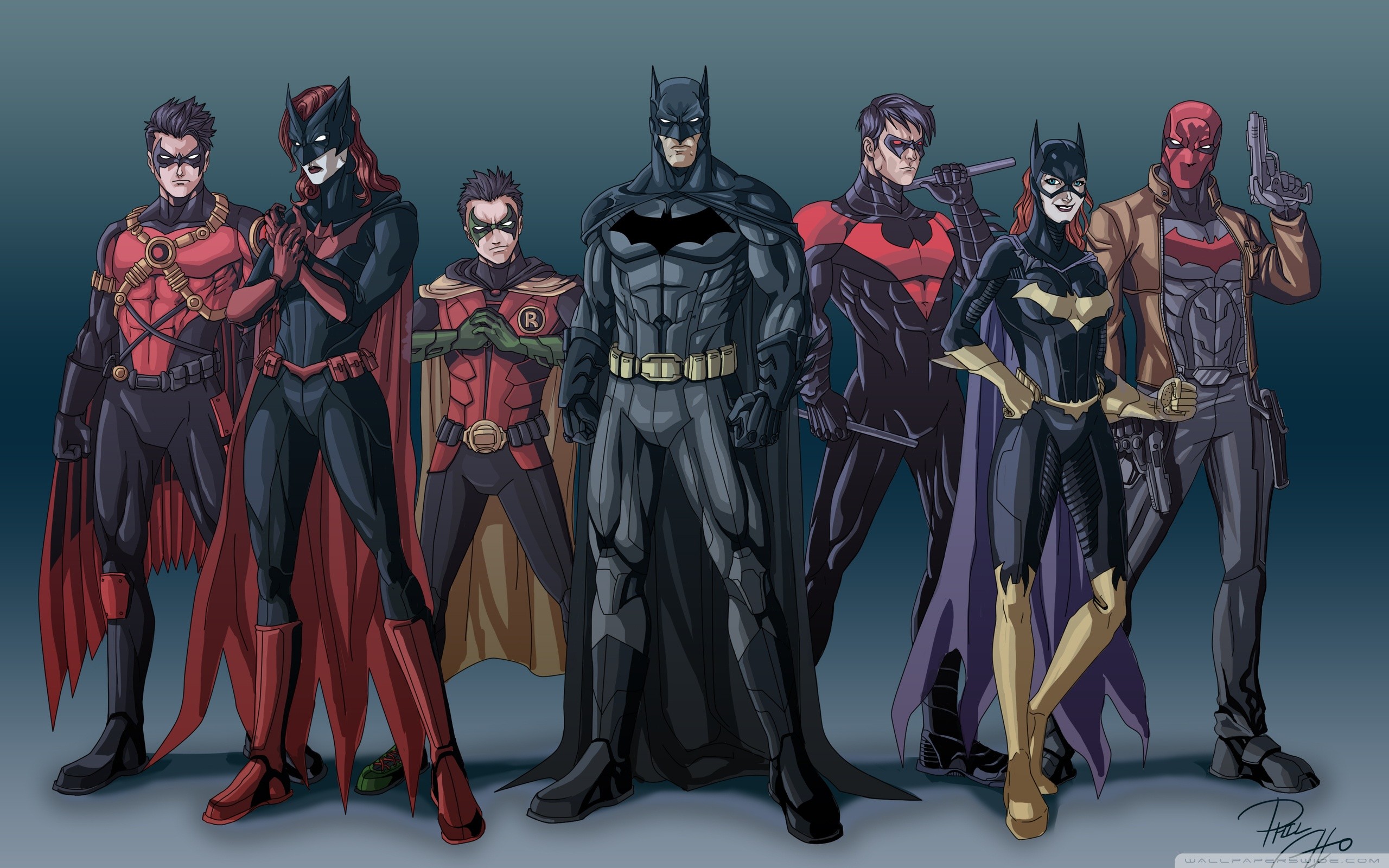 Batman Family Wallpaper