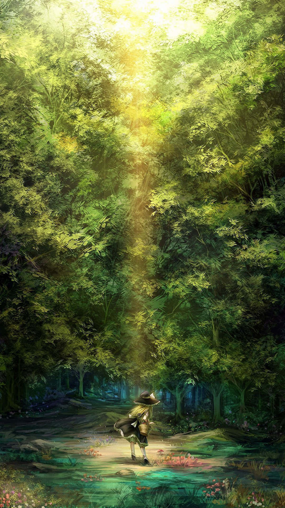 stunning Anime Forest