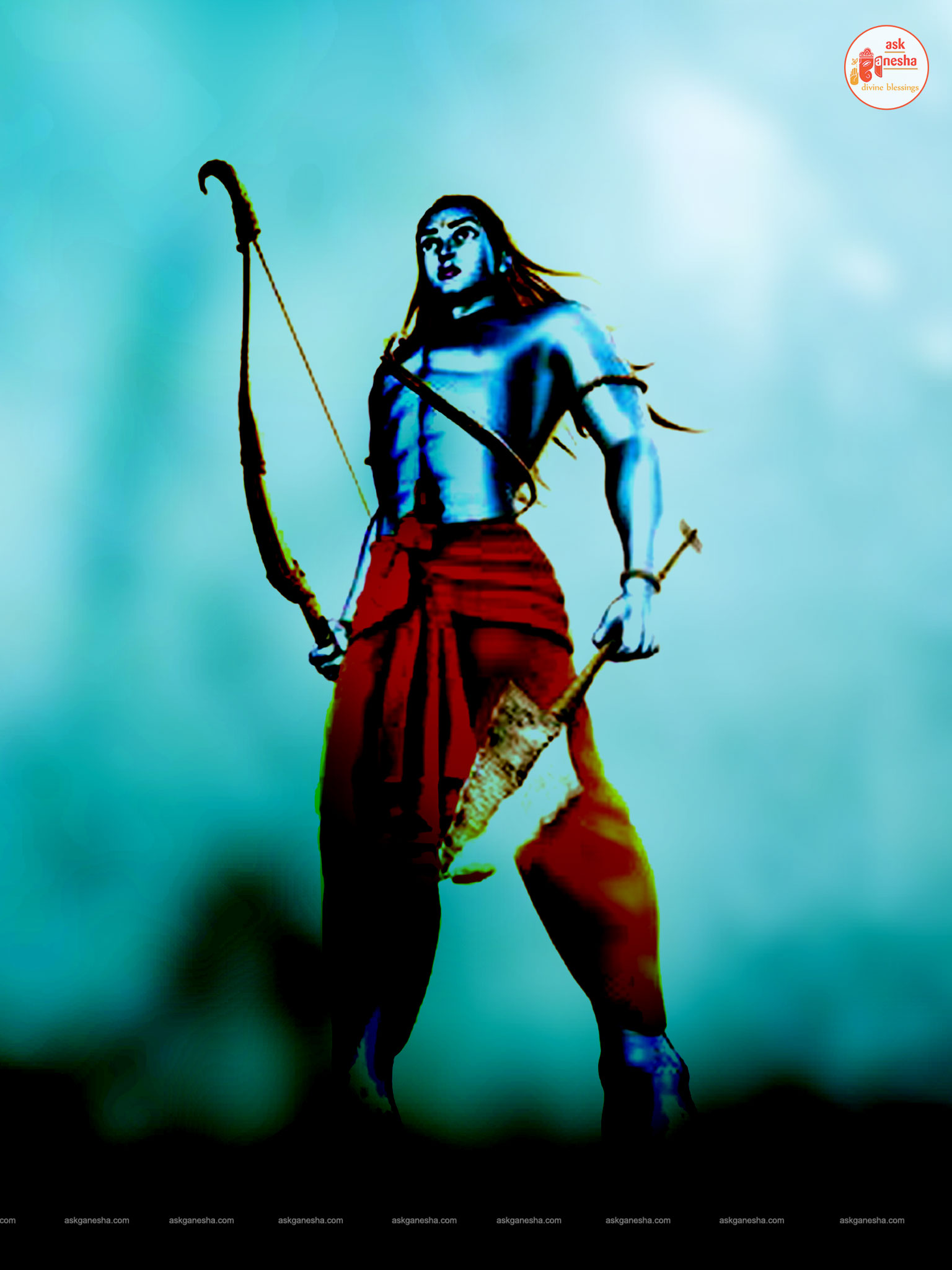 Lord Rama Angry Wallpaper