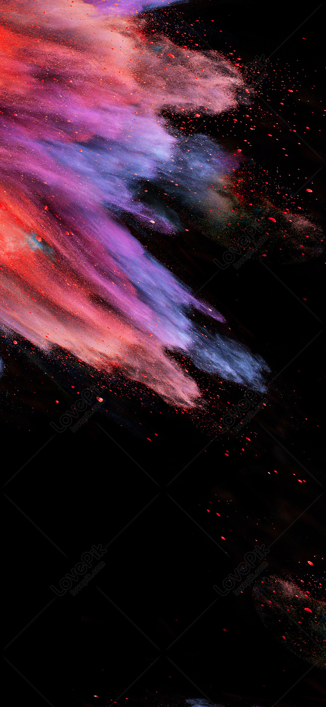Color Smoke Mobile Phone Wallpaper