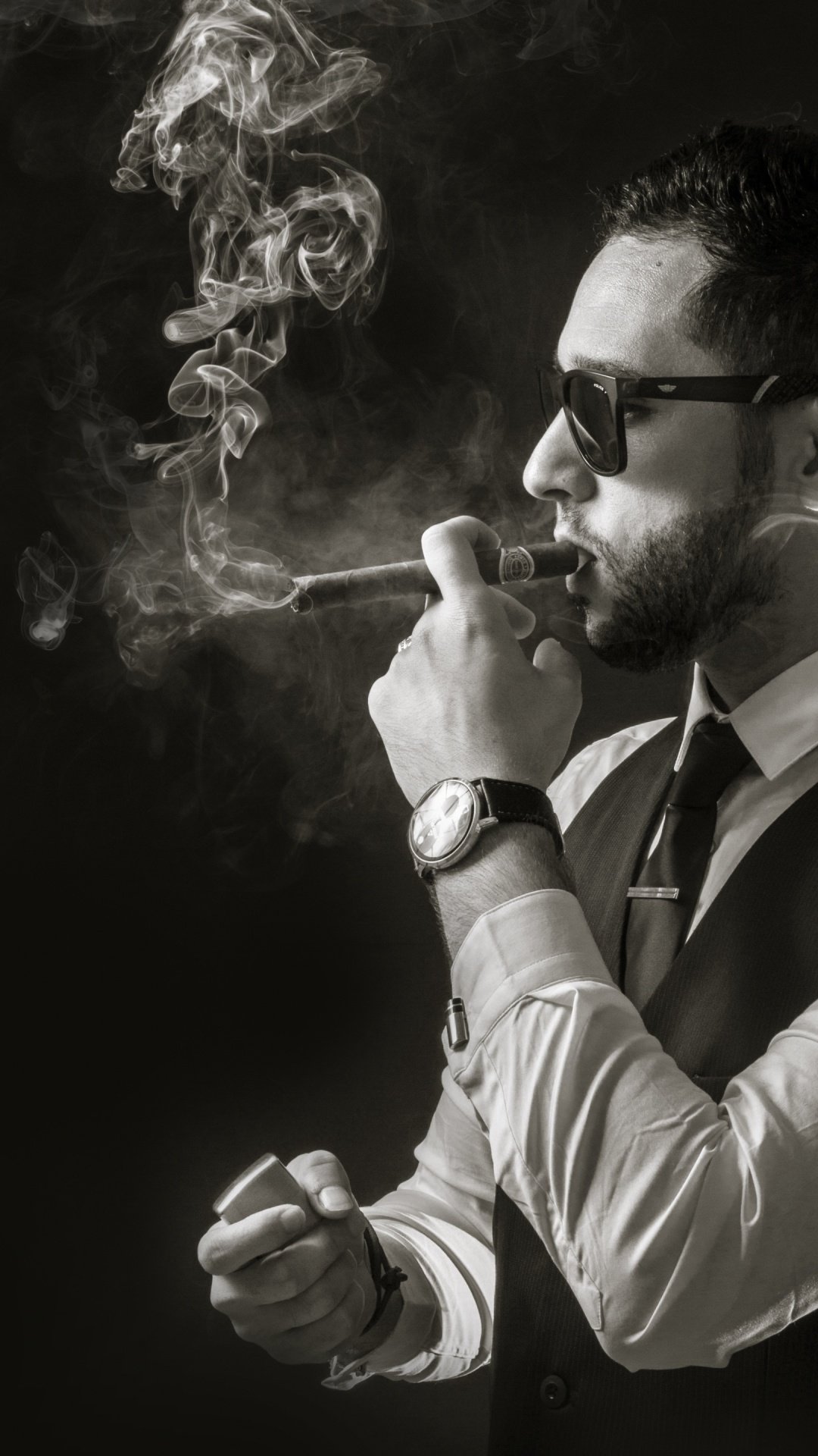 Smoking Boy Wallpaper