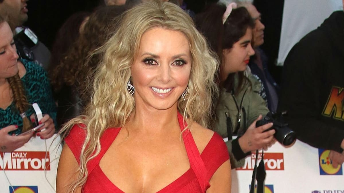 Carol Vorderman unveils spectacular