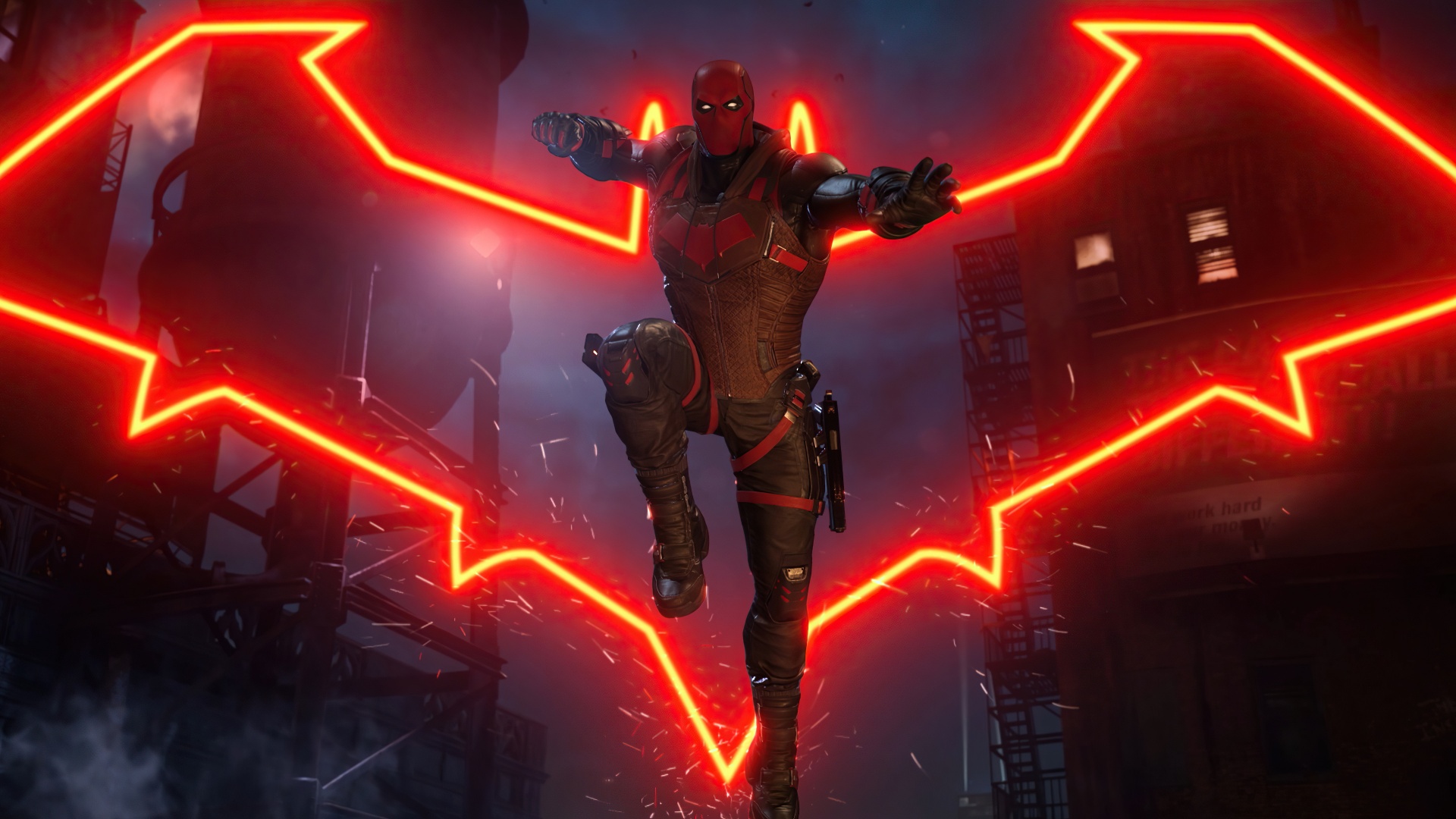 Red Hood Wallpaper 4K, Gotham Knights