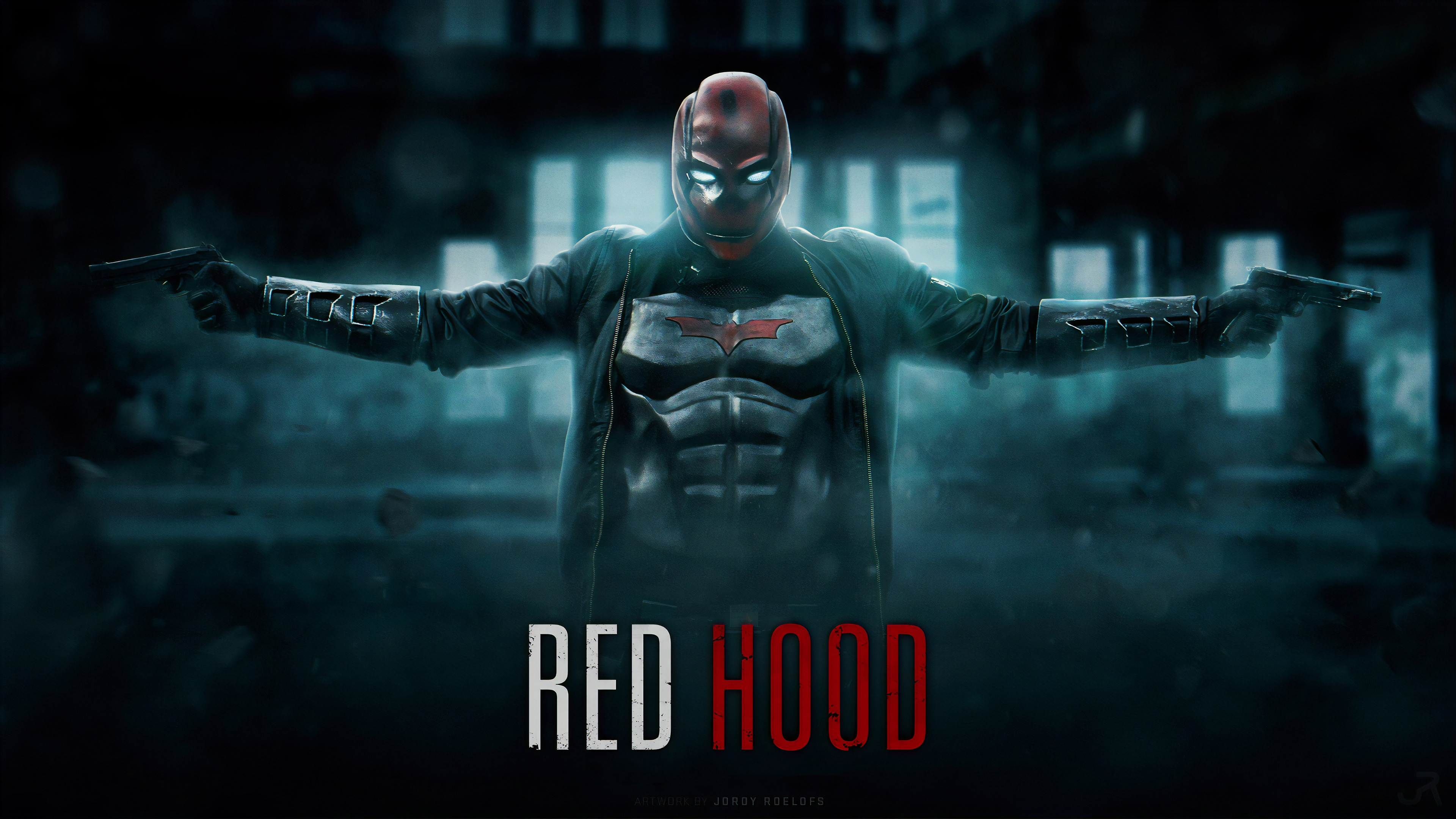 red hood HD wallpaper, background
