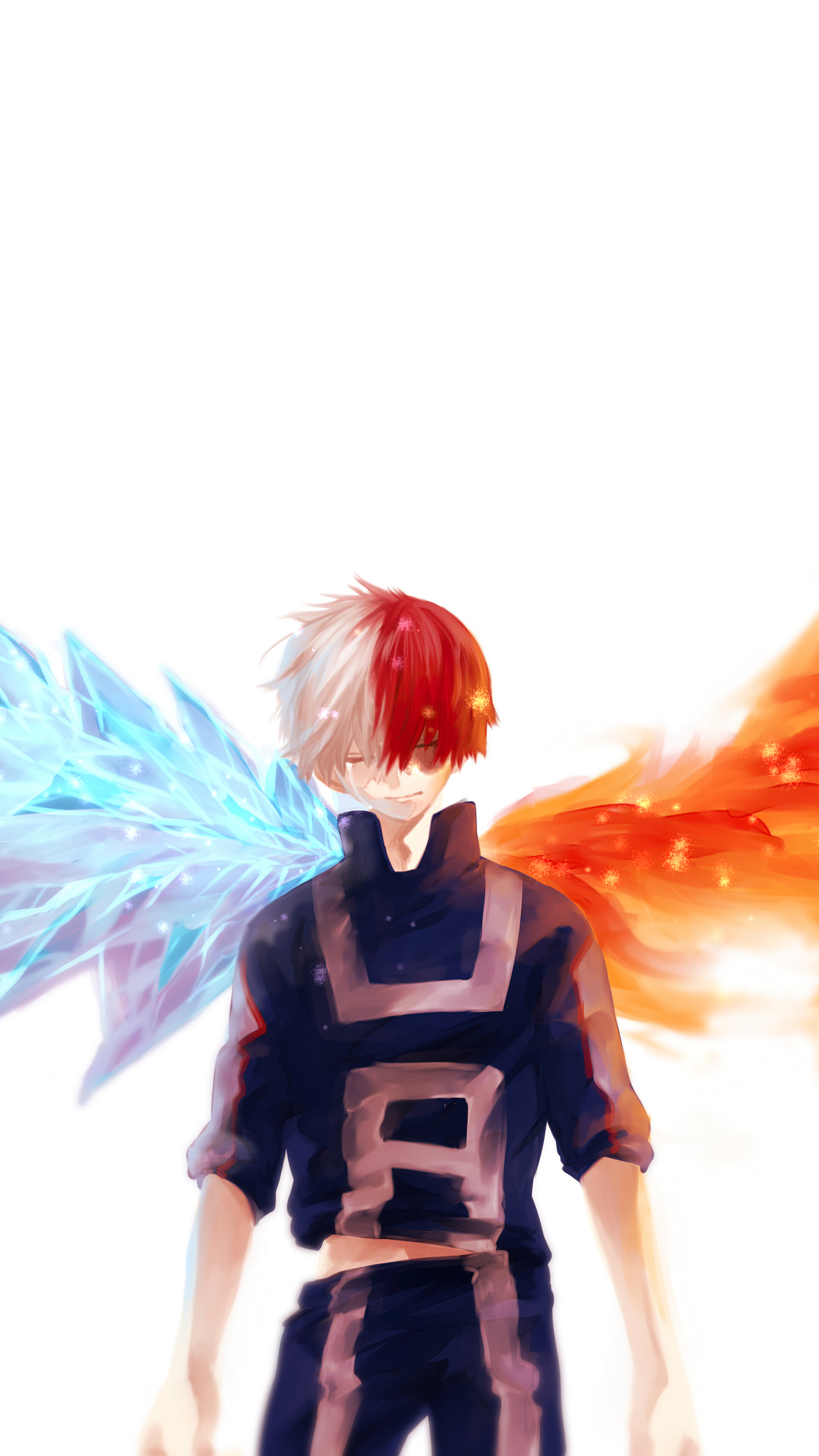 Shoto Todoroki, My Hero Academia, 4k