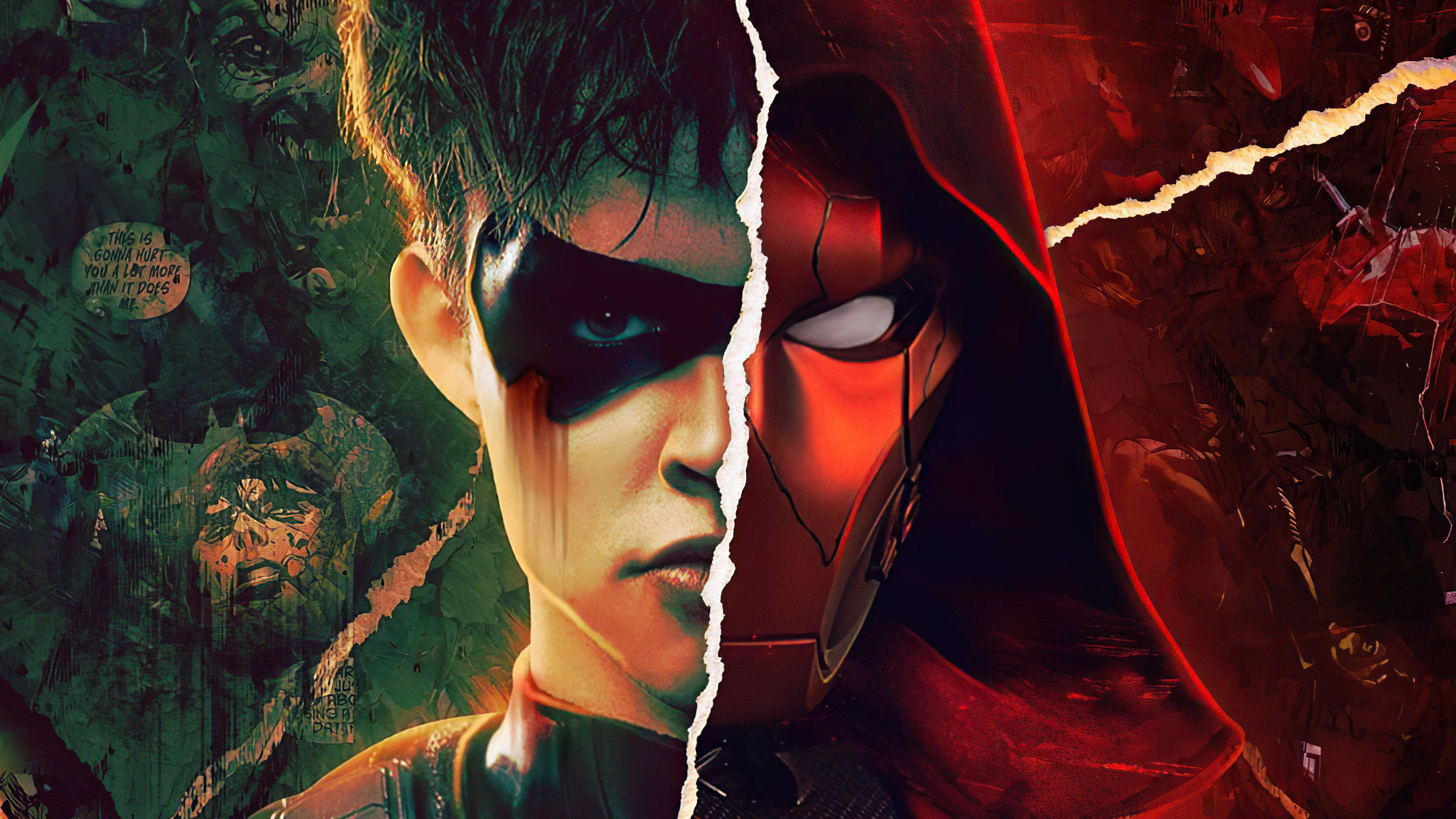 Red Hood 4K, Jason Todd, Red Hood