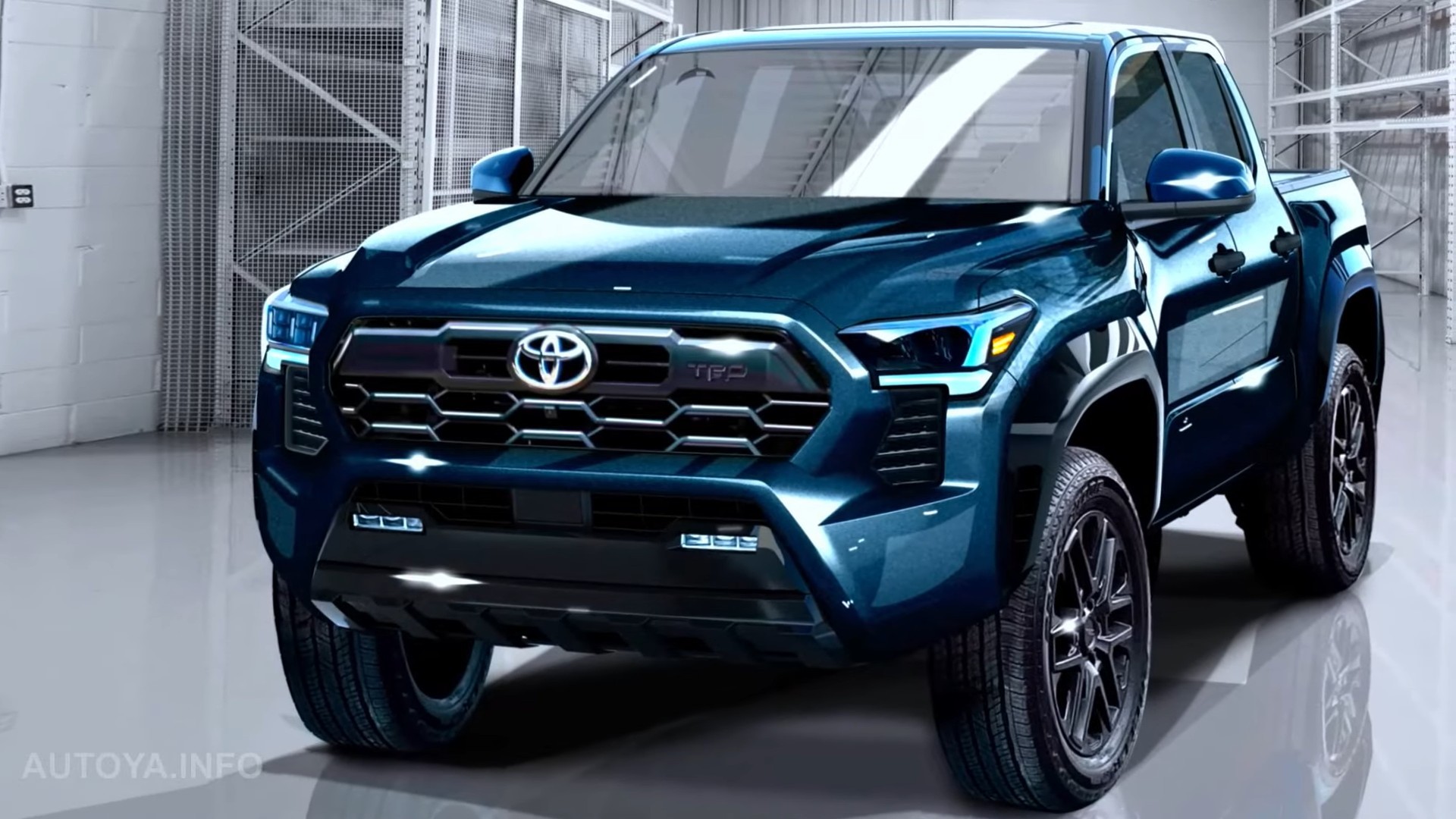 Toyota Tacoma TRD 2024 digital reveal