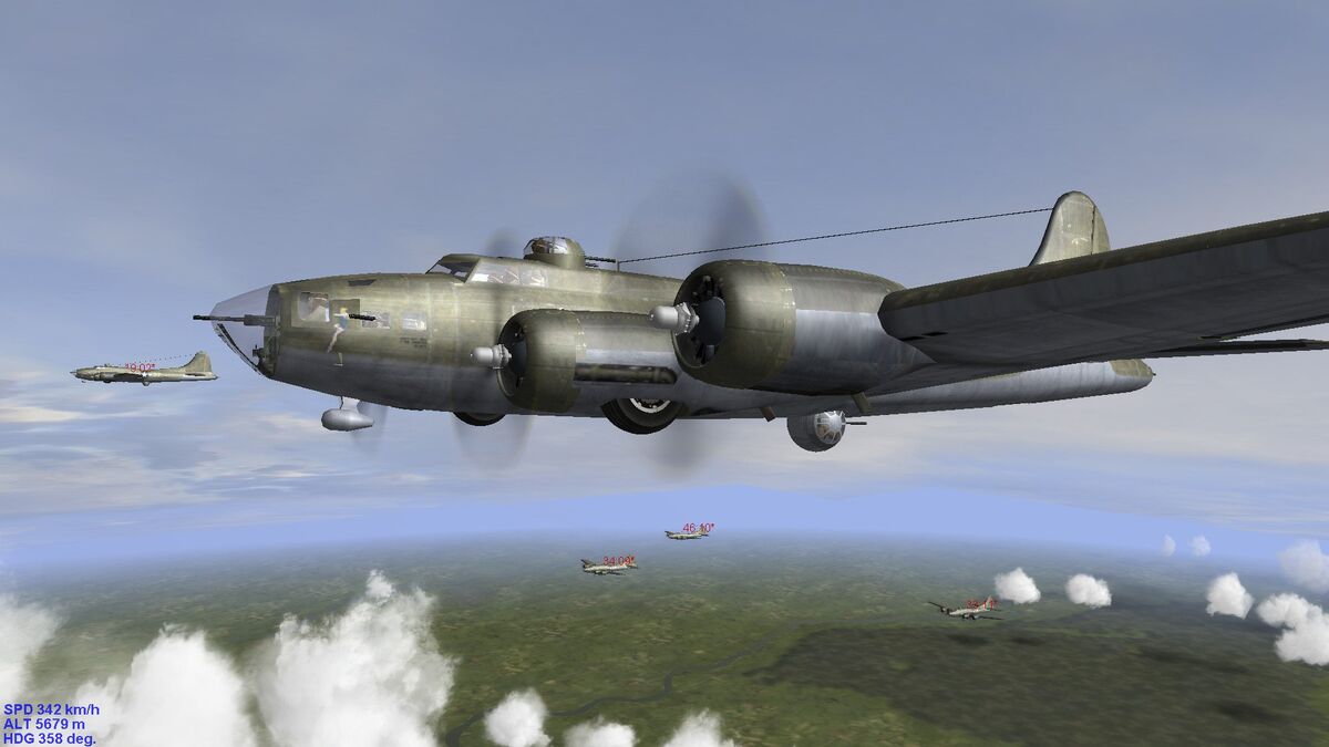Boeing B 17 Flying Fortress. Il 2