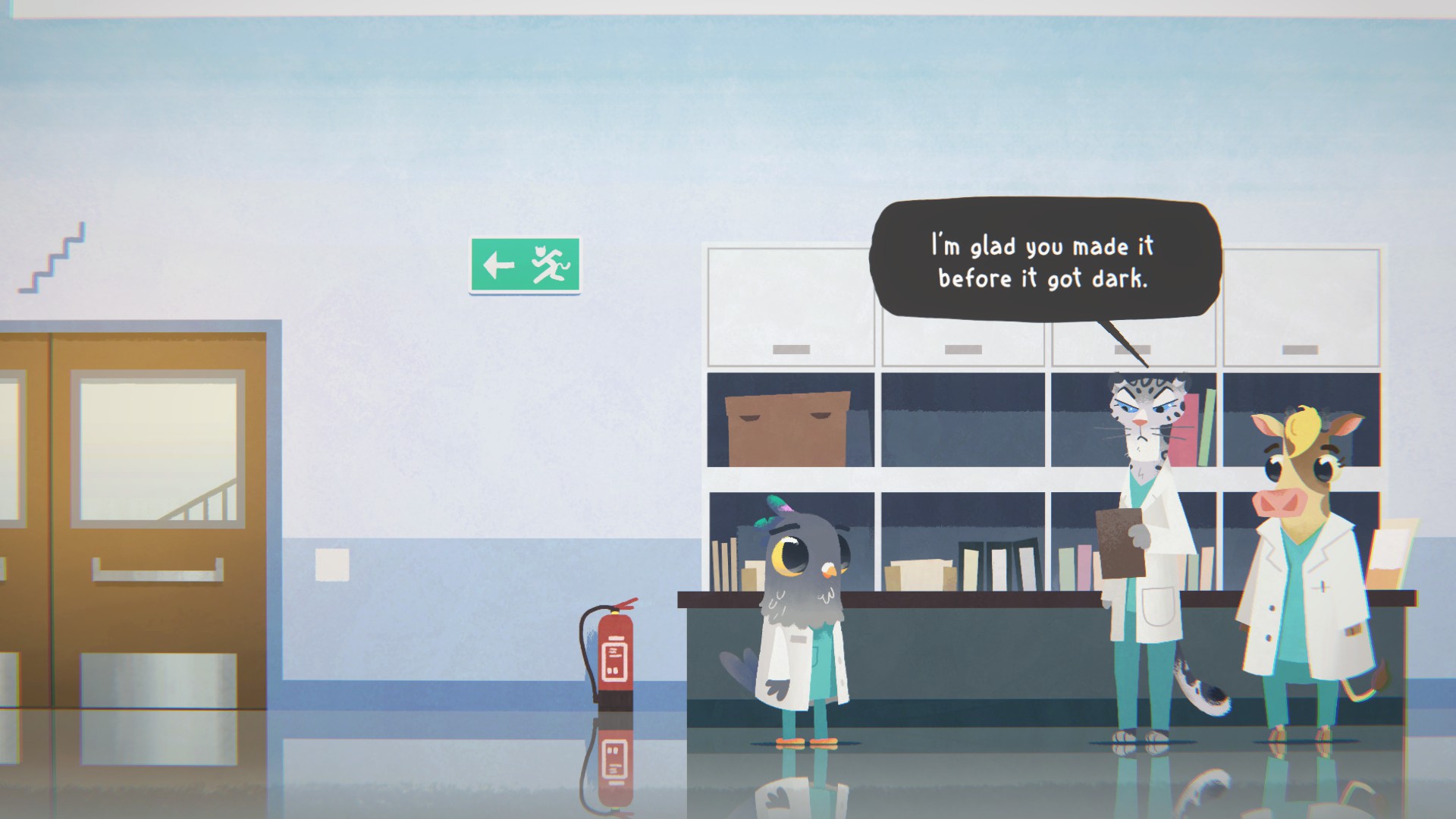 the Woods style story about healthcare