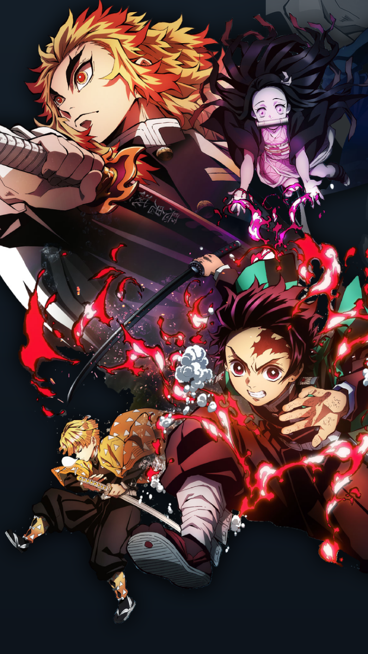 Demon Slayer Kimetsu no Yaiba iPhone Wallpaper 4K