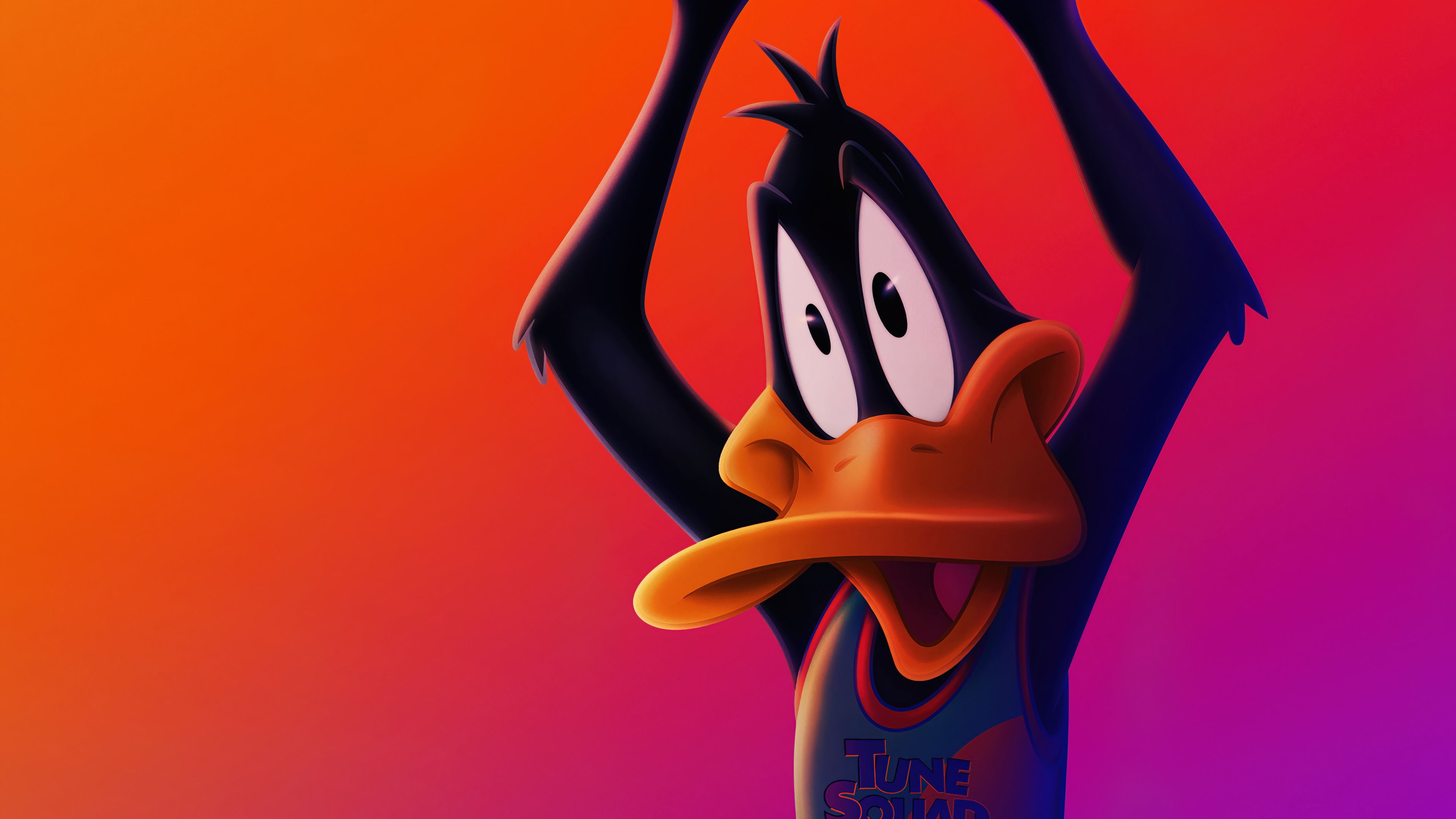daffy duck. wallpaper 4K 3840x2160
