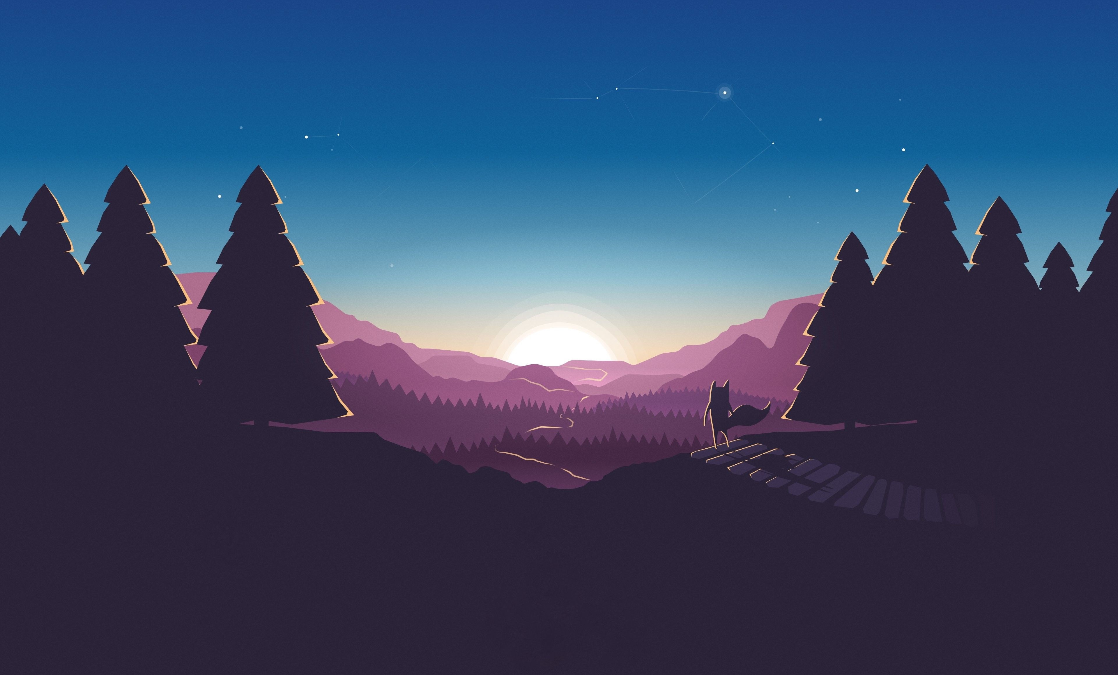 Abstract Wallpaper 4K Free download