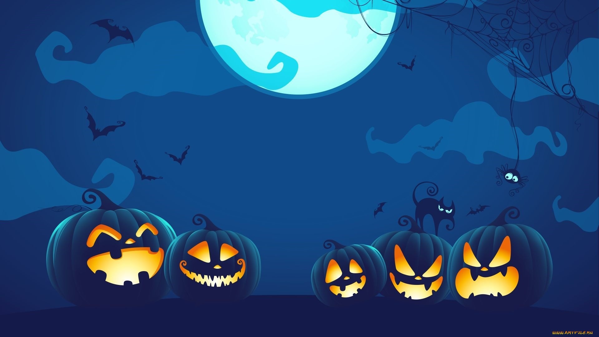 Spooky Minimalist Wallpaper