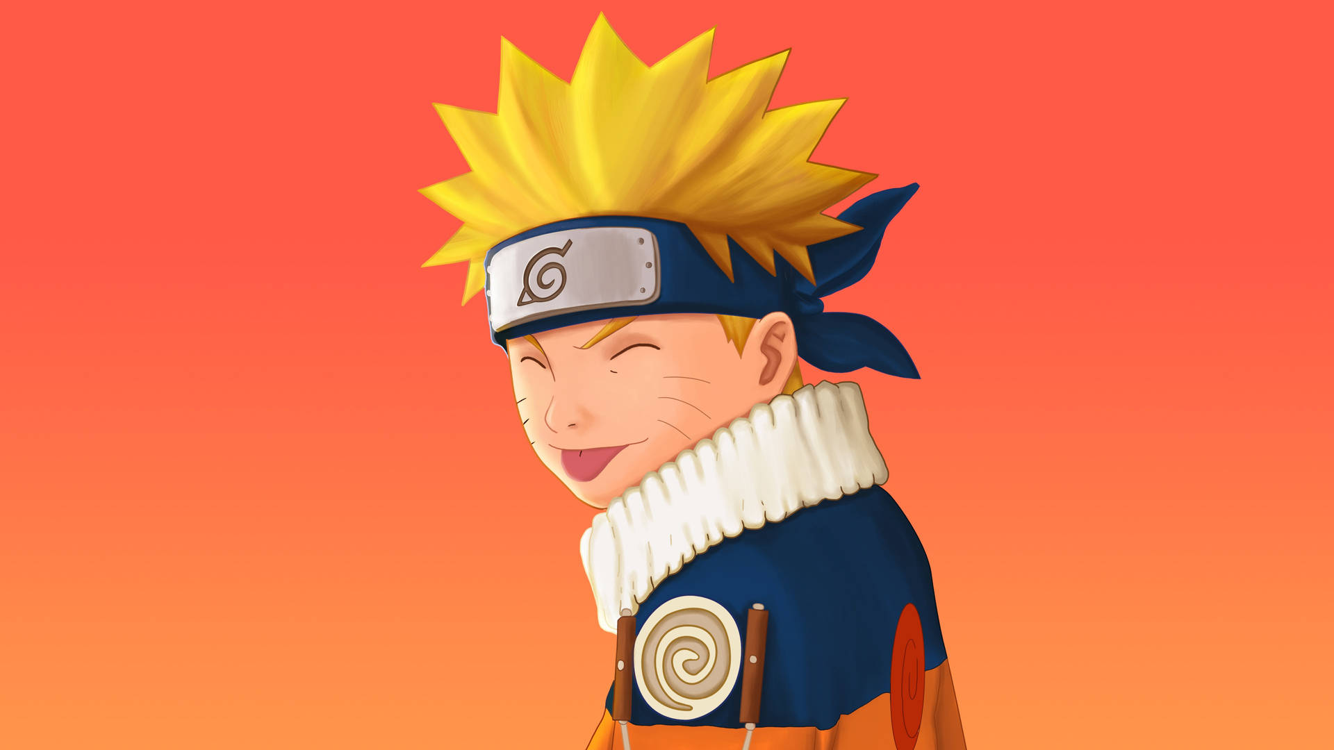 4k Ultra HD Naruto Tongue Out Wallpaper