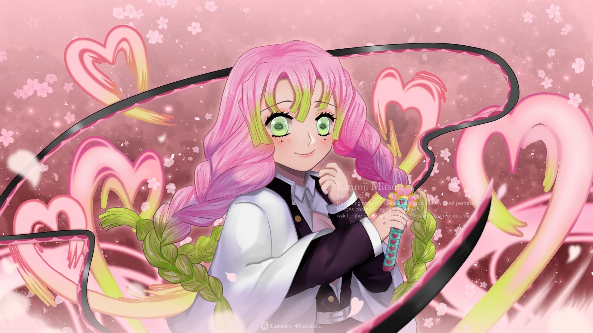 Mitsuri PC Wallpapers - Wallpaper Cave