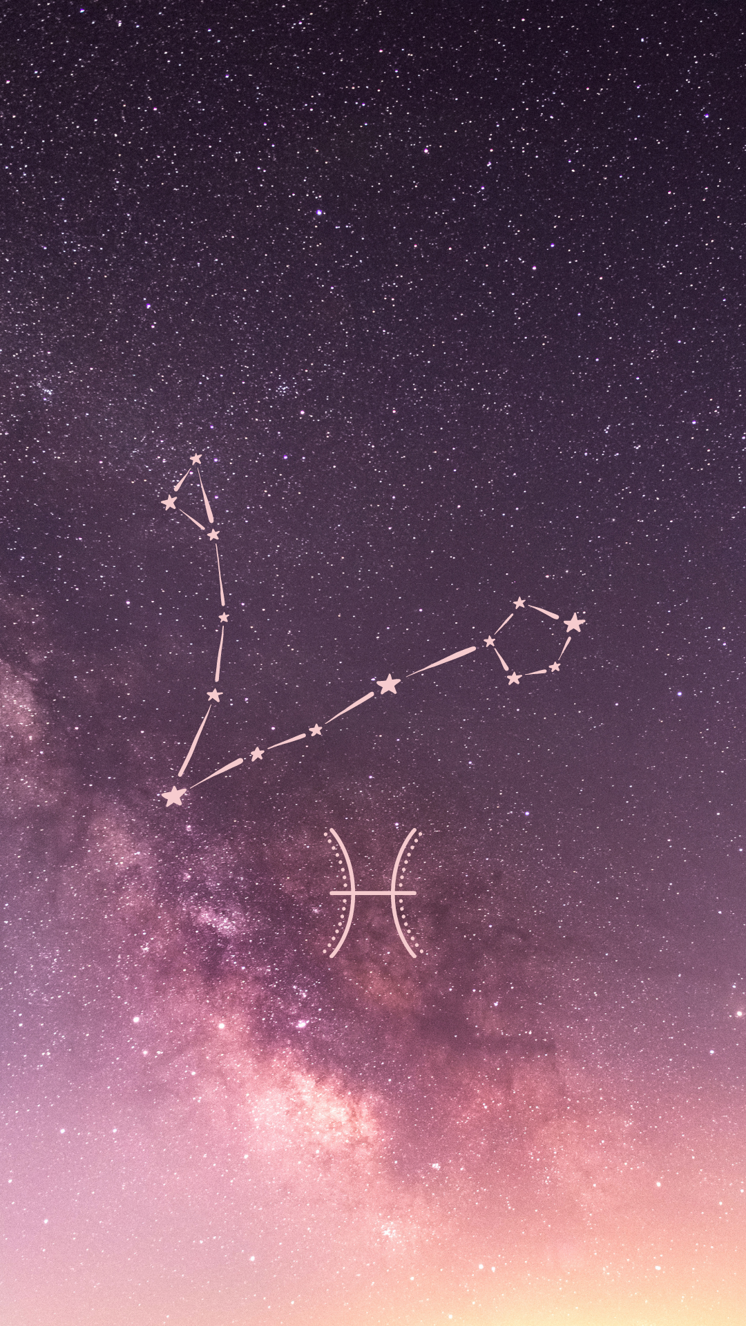 Pisces astrology aesthetic wallpaper