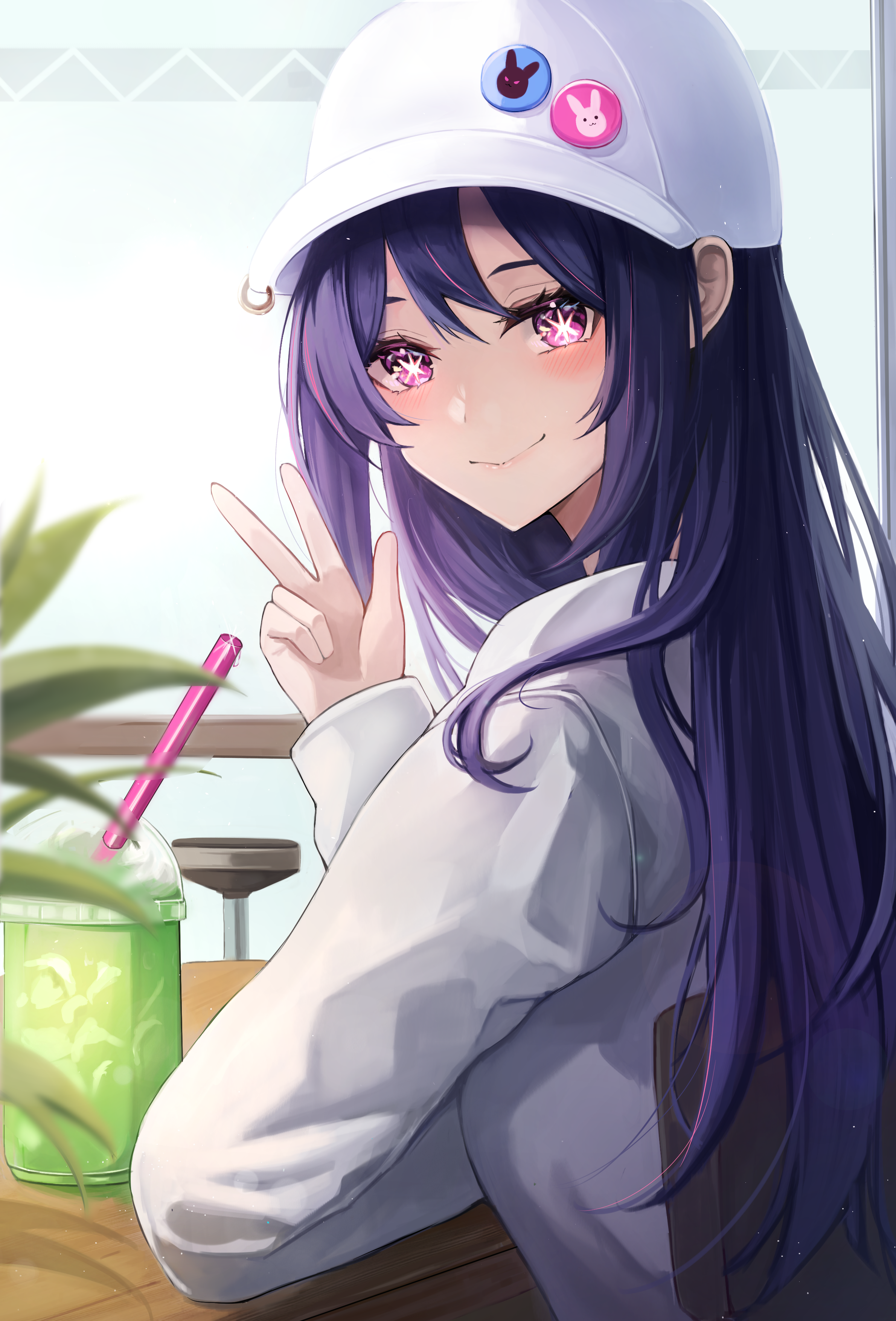 Wallpaper, anime girls, Oshi no Ko