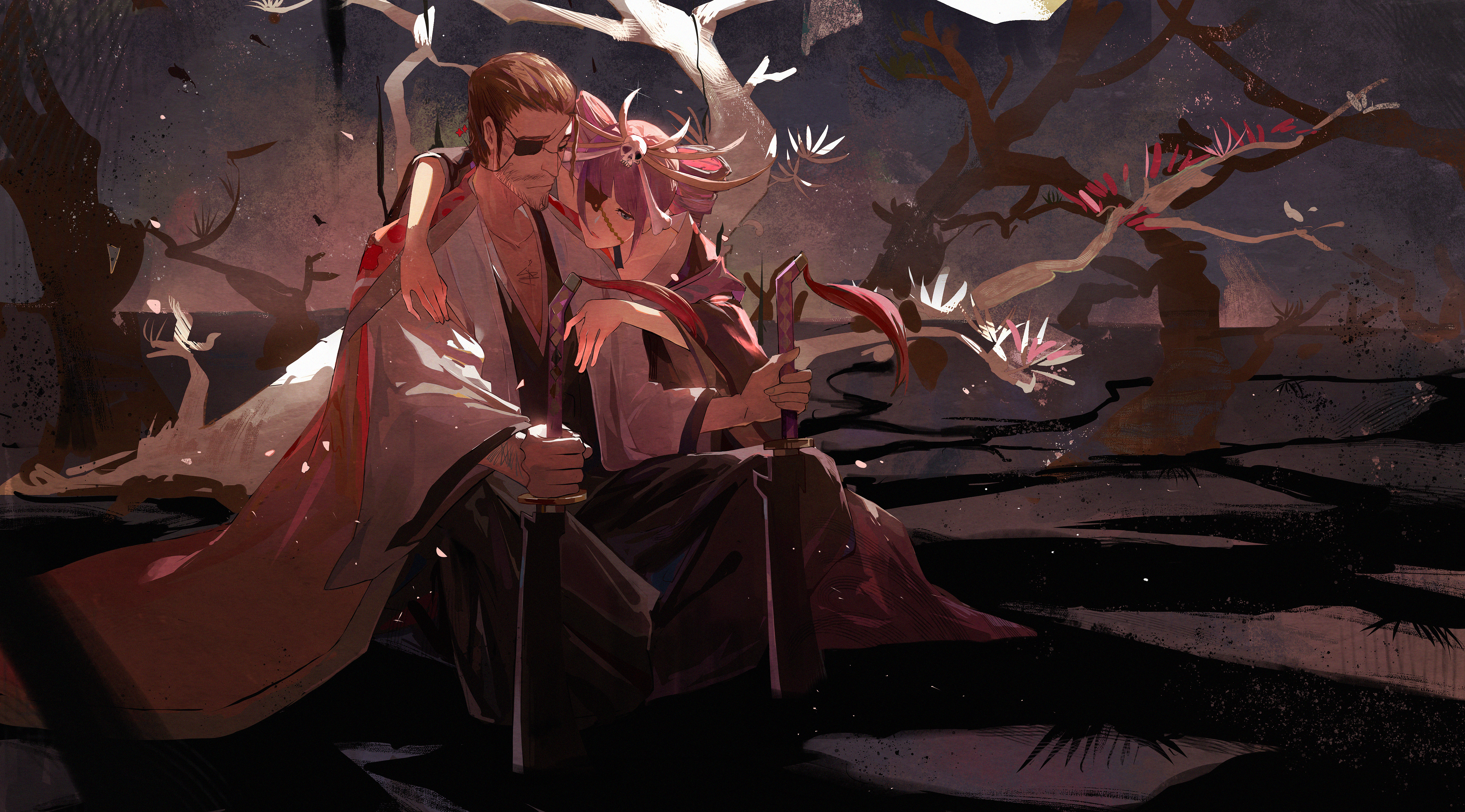 Shunsui Kyōraku HD Wallpaper