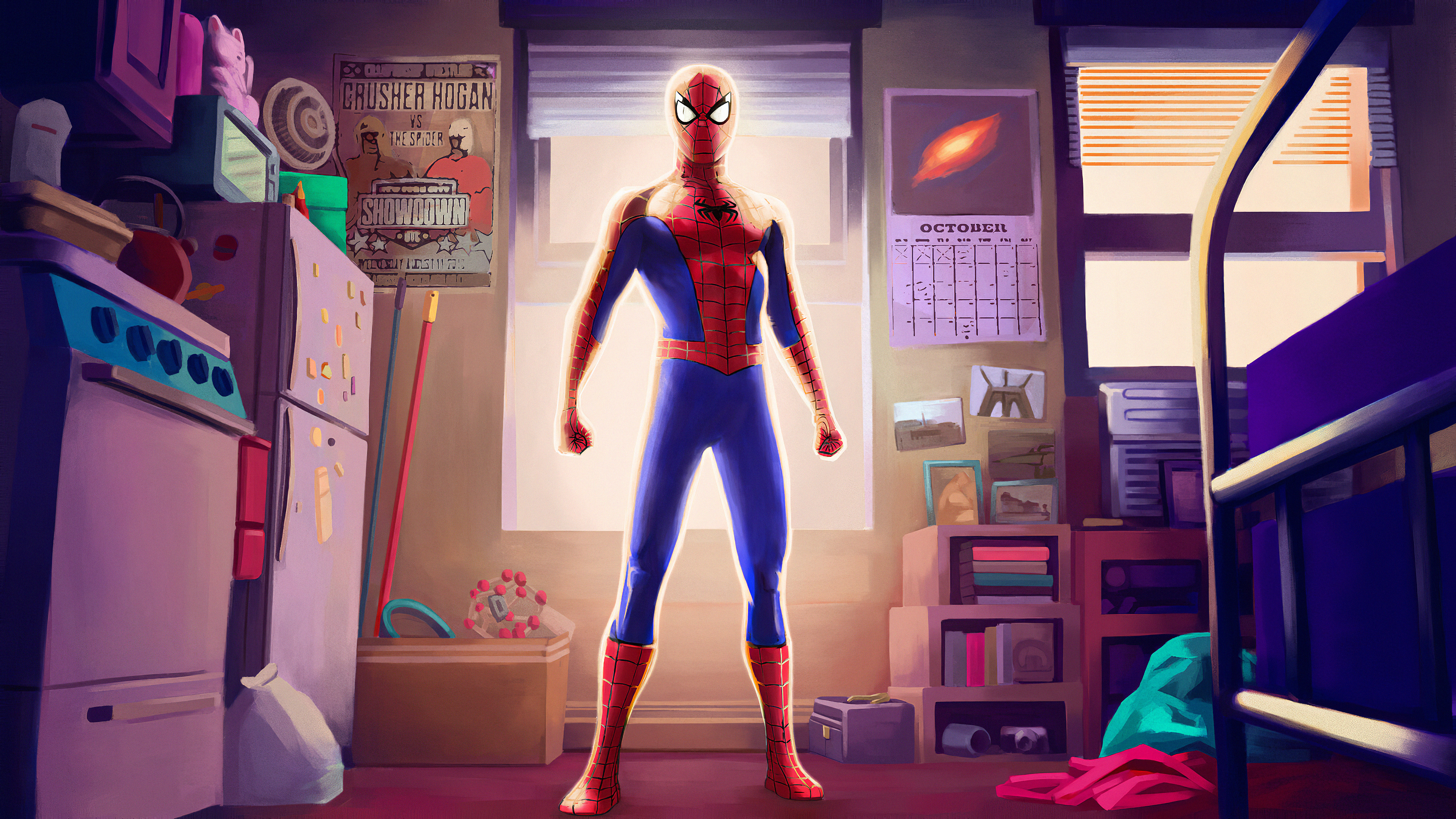 Wallpaper 4k Spiderman Game Art Wallpaper